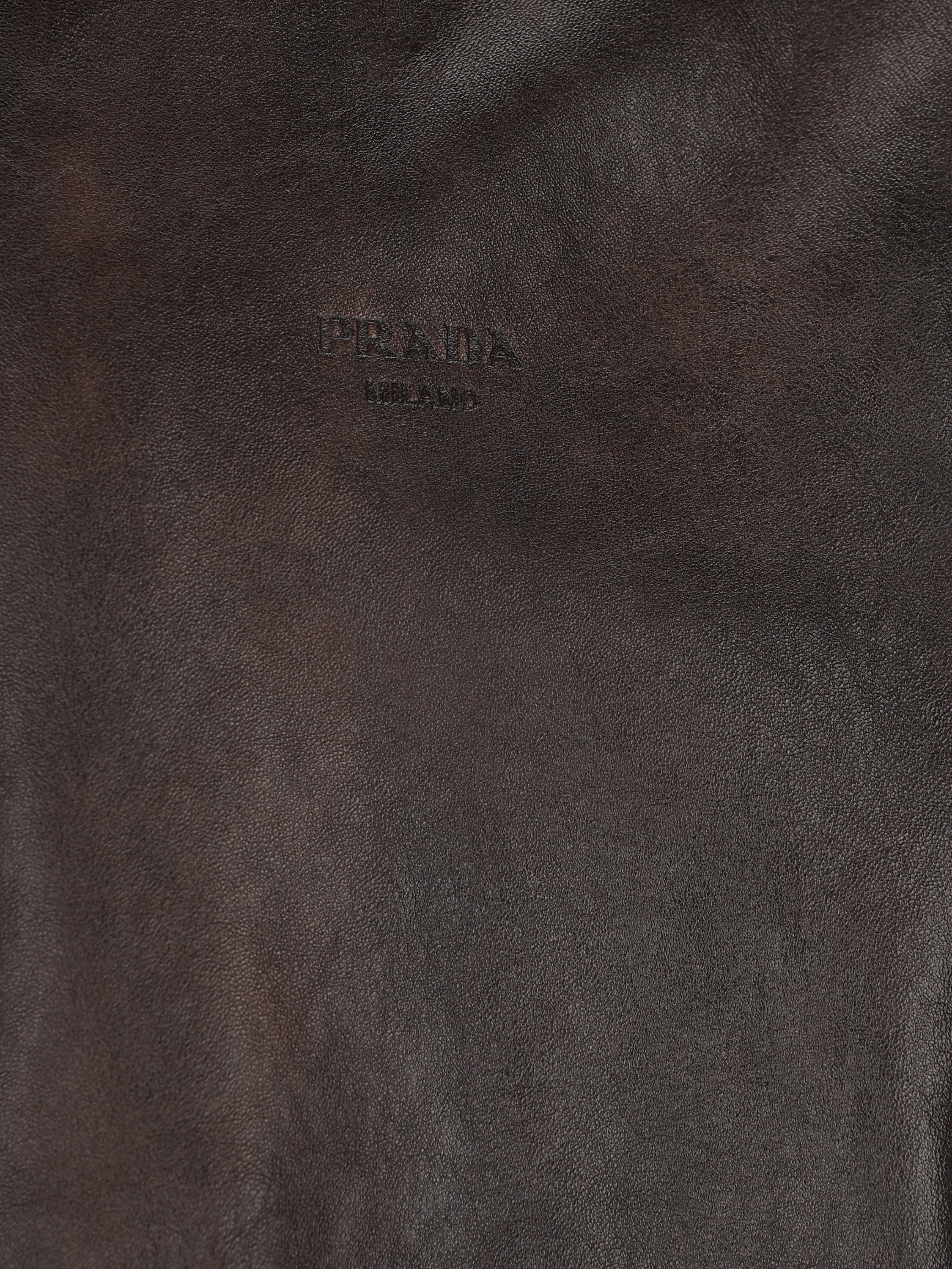 Bomber realizzato in pelle di agnello. UPW622 16ILF0003 PRADA