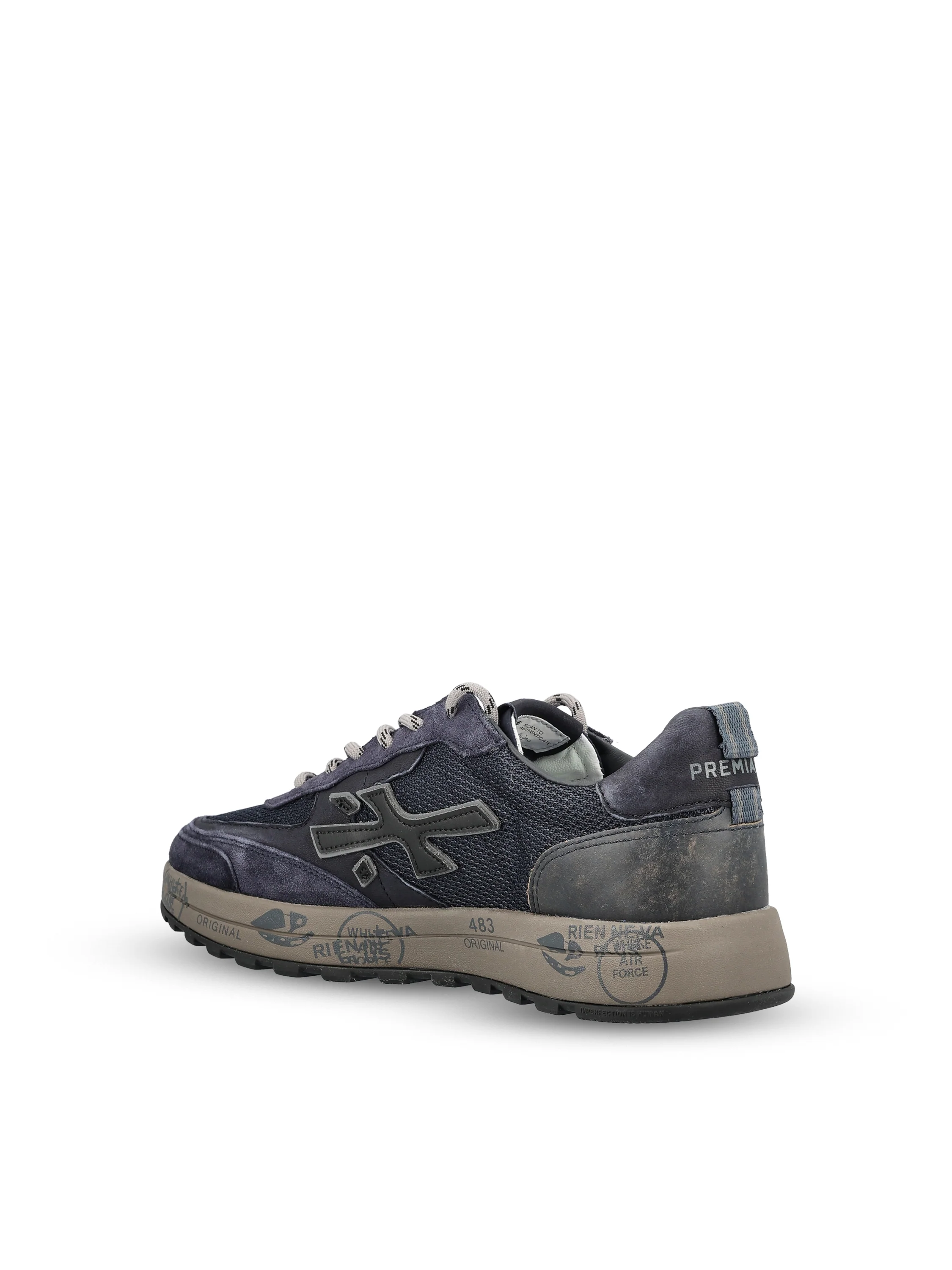 Sneakers realizzate in camoscio e tessuto. NOUS 8460 PREMIATA 