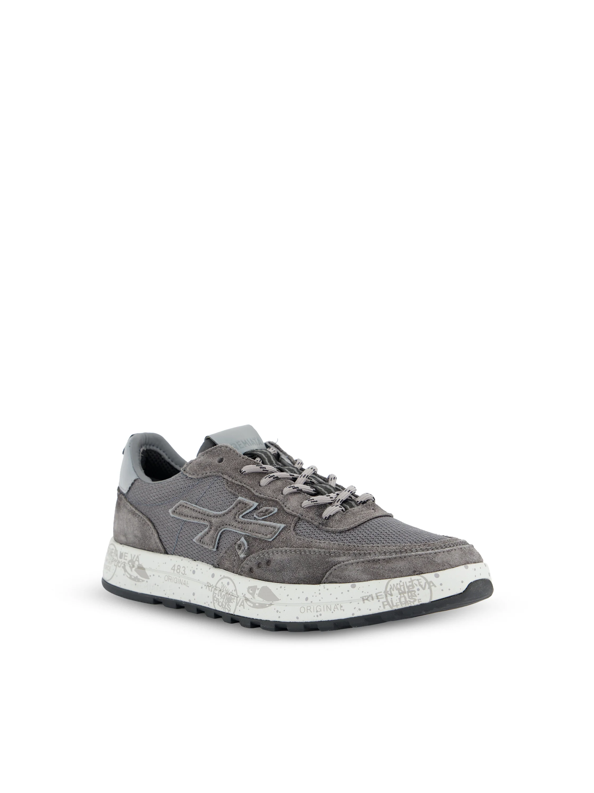 Sneakers realizzate in camoscio e tessuto. NOUS 8668 PREMIATA 