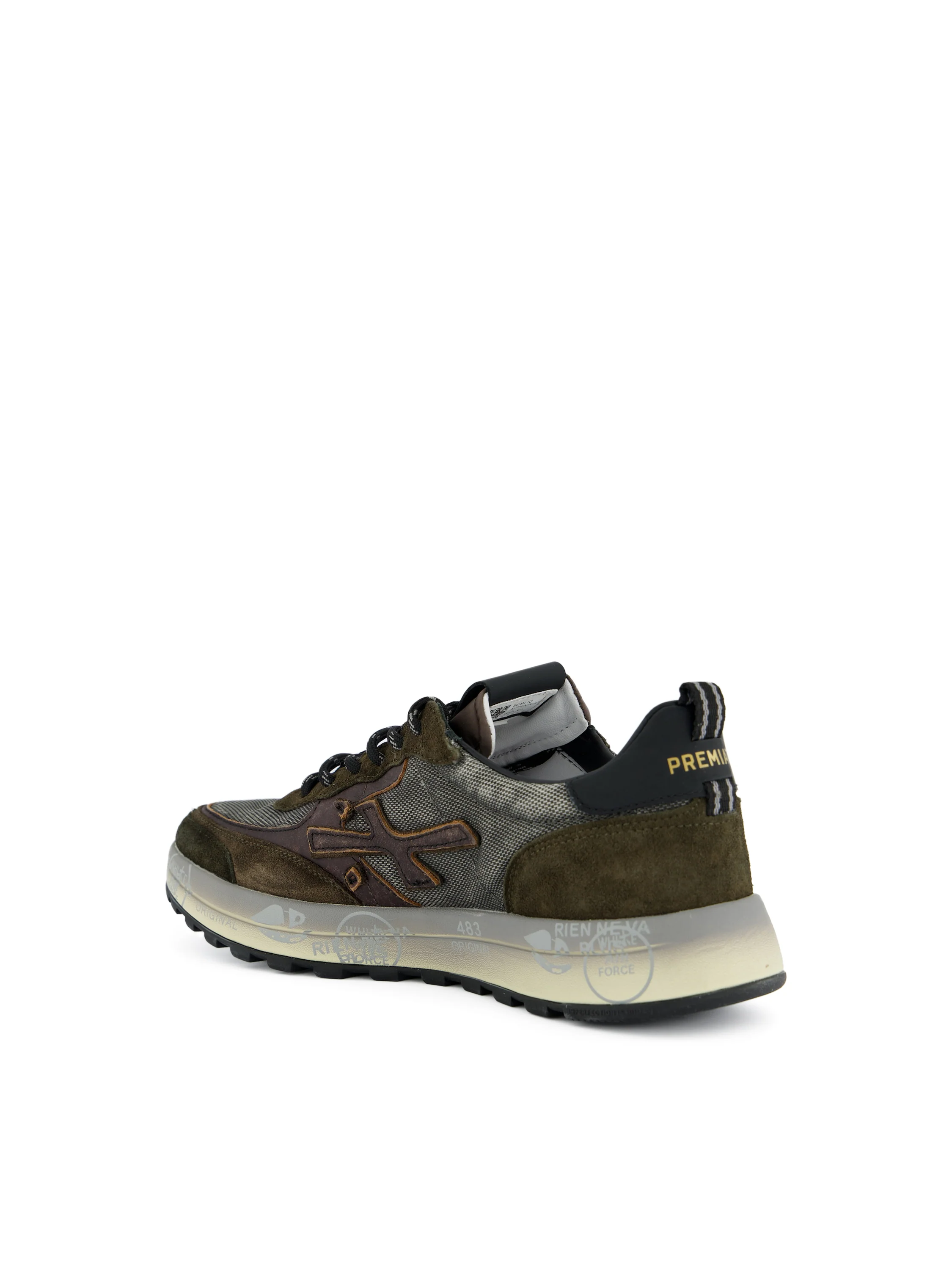 Sneakers realizzate in camoscio e tessuto. NOUS 8685 PREMIATA 