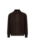 Bomber realizzato in lana merino. PMG54T BROWN PREMIATA 