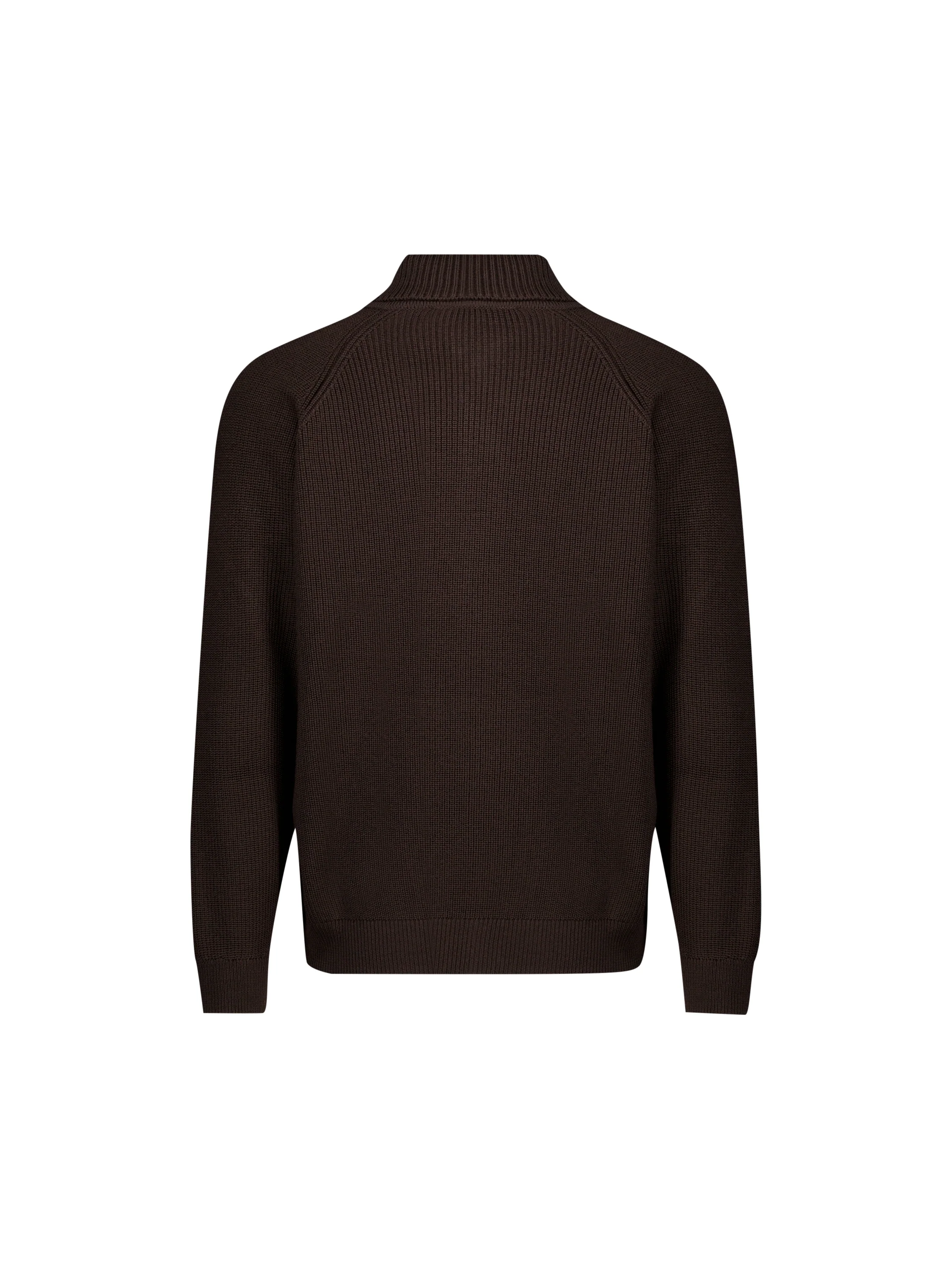 Bomber realizzato in lana merino. PMG54T BROWN PREMIATA 