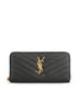 Portafoglio realizzato in pelle. 358094 BOW011000 SAINT LAURENT 