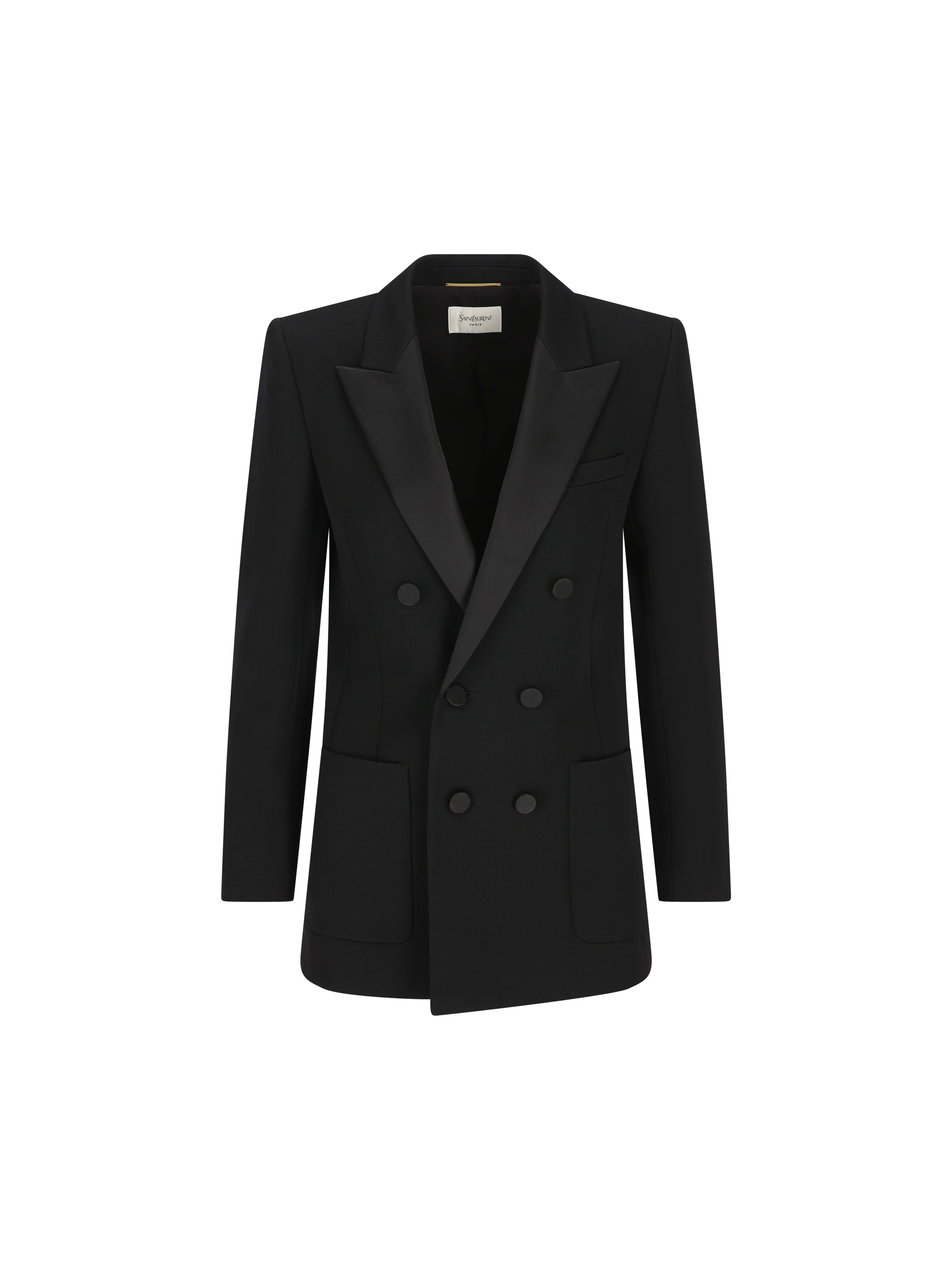 Giacca realizzata in lana. 665488 Y7E631000 SAINT LAURENT 