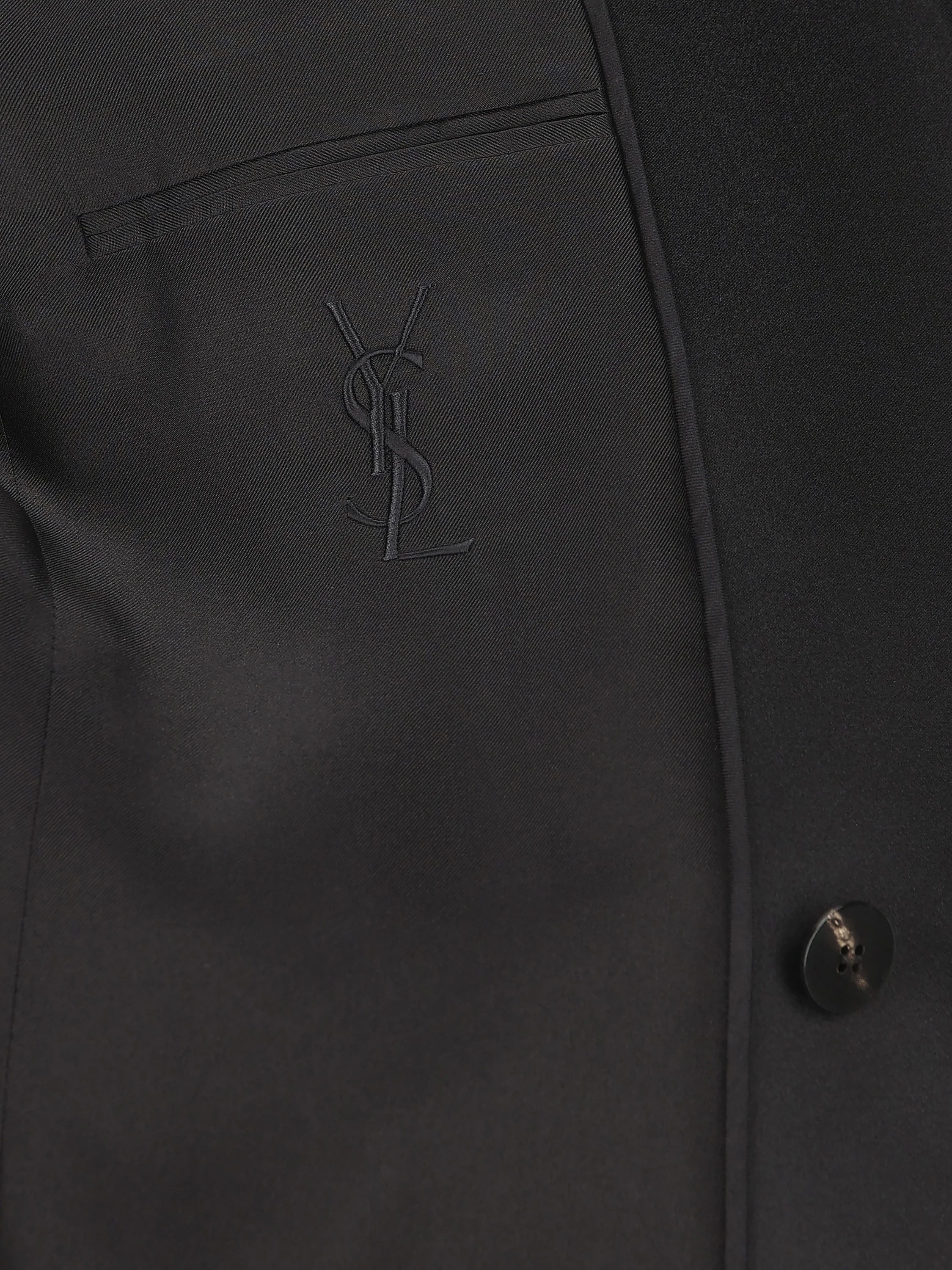 Giacca realizzata in lana. 665488 Y7E631000 SAINT LAURENT