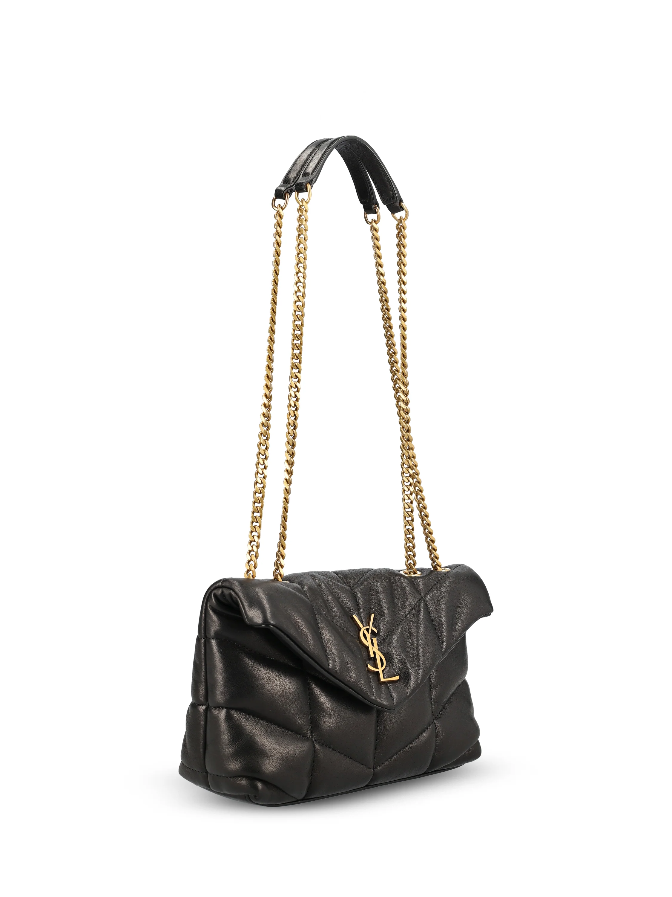 Borsa realizzata in pelle di agnello. 759337 1EL071000 SAINT LAURENT 