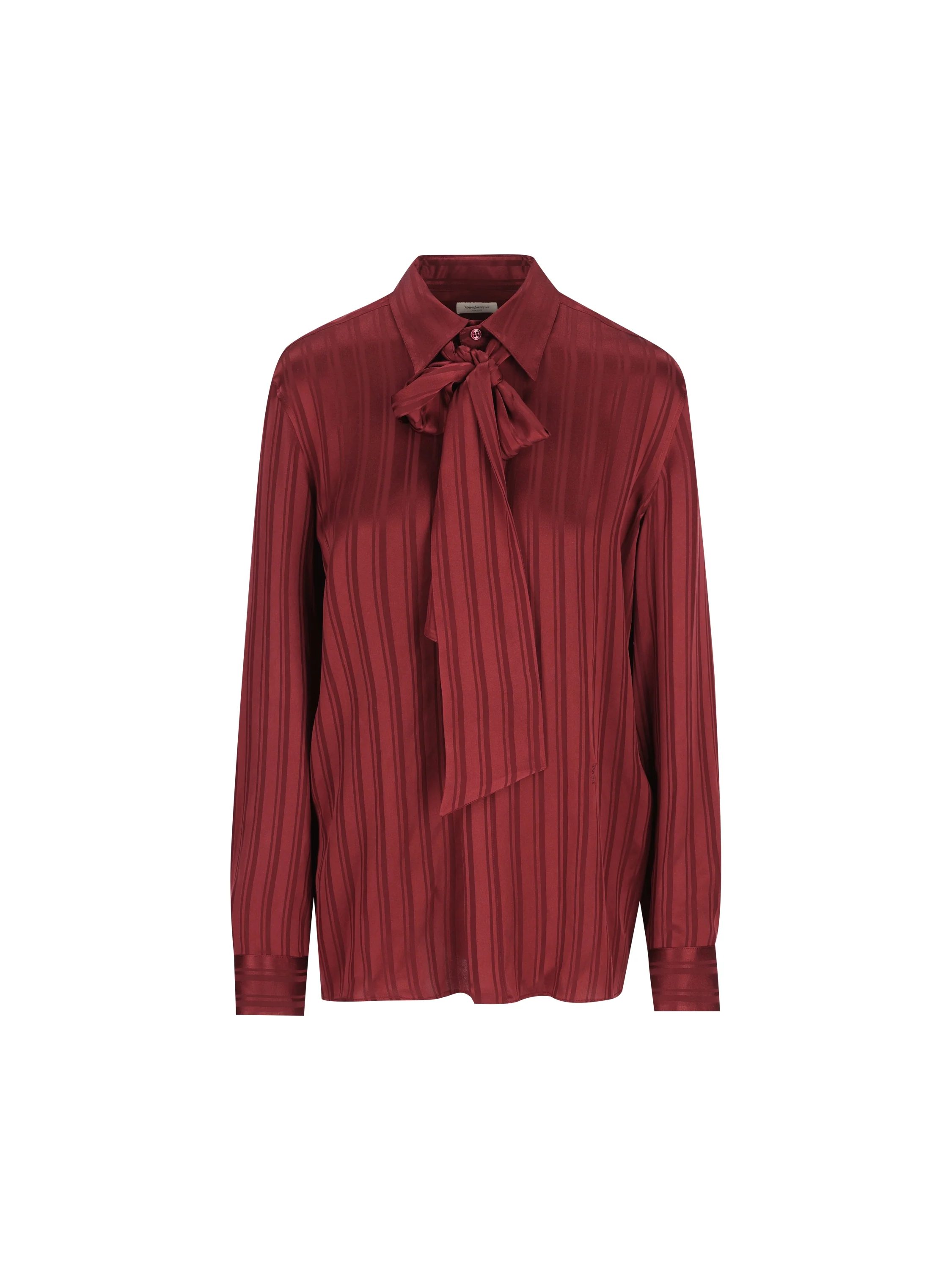 Blusa realizzata in seta. 838125 Y142U5504 SAINT LAURENT 