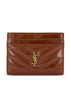 Porta carte realizzato in pelle. 843886 0UF076384 SAINT LAURENT 