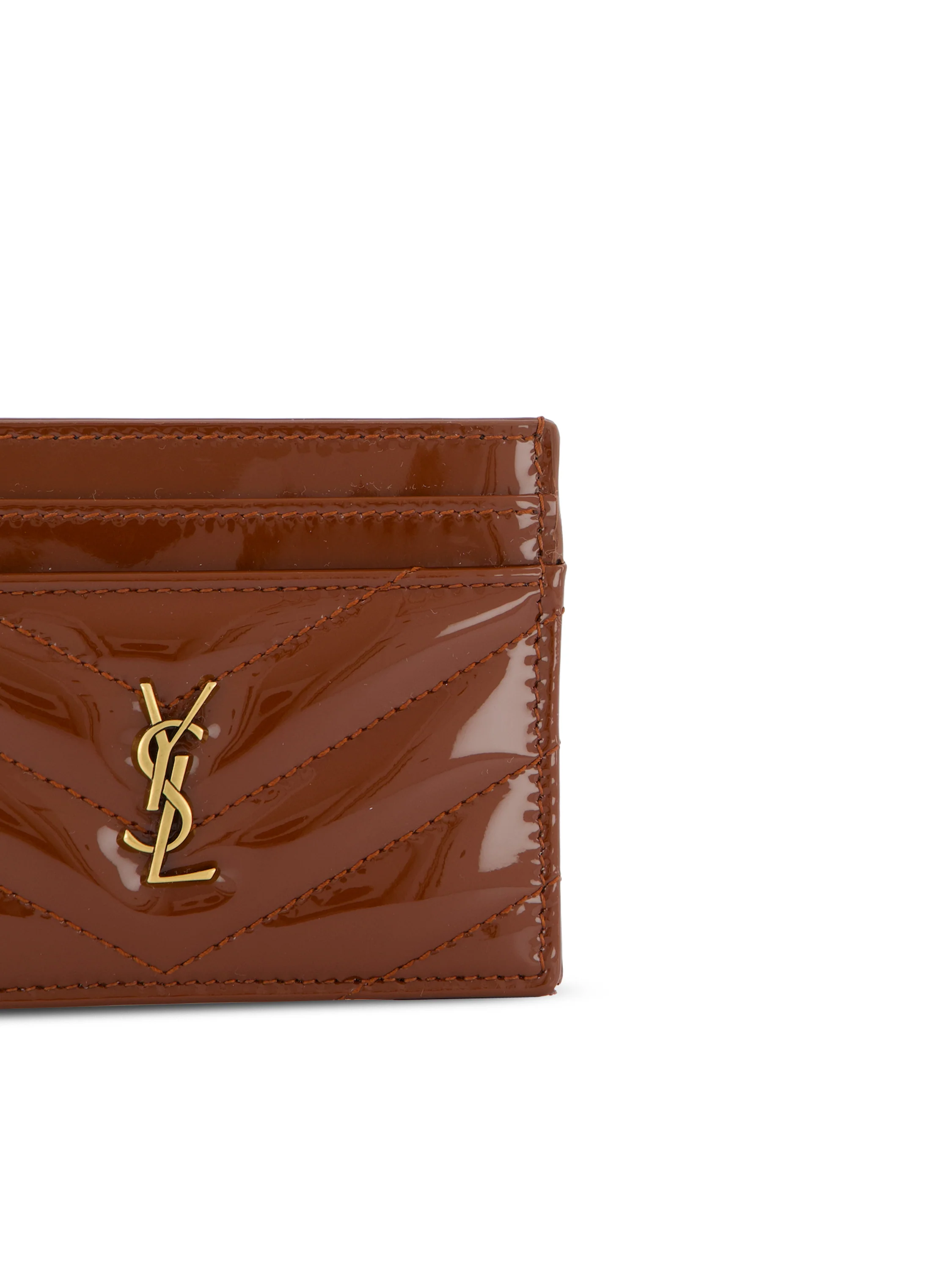 Porta carte realizzato in pelle. 843886 0UF076384 SAINT LAURENT
