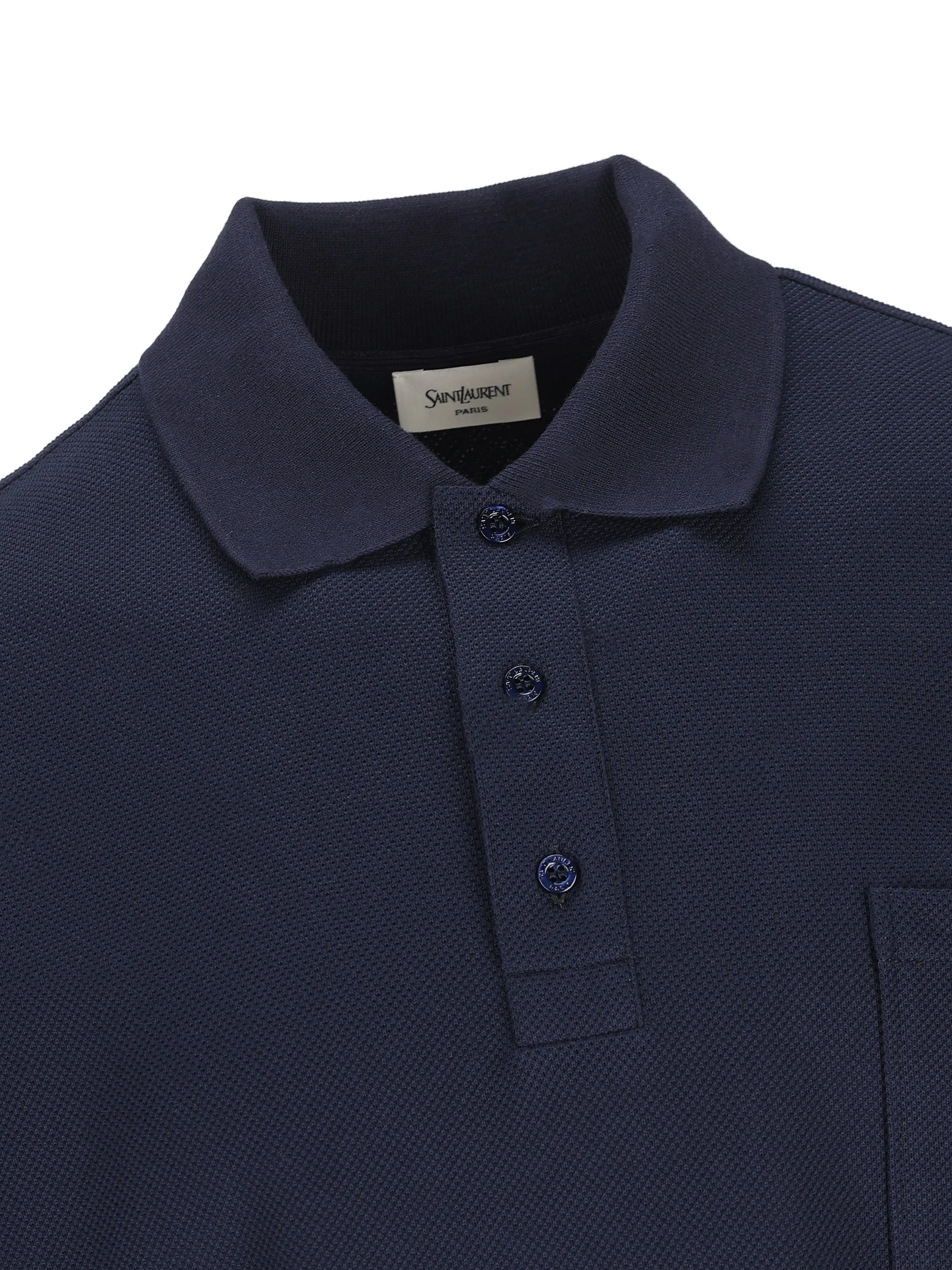 Polo realizzata in cotone. 862765 Y38FL4035 SAINT LAURENT 