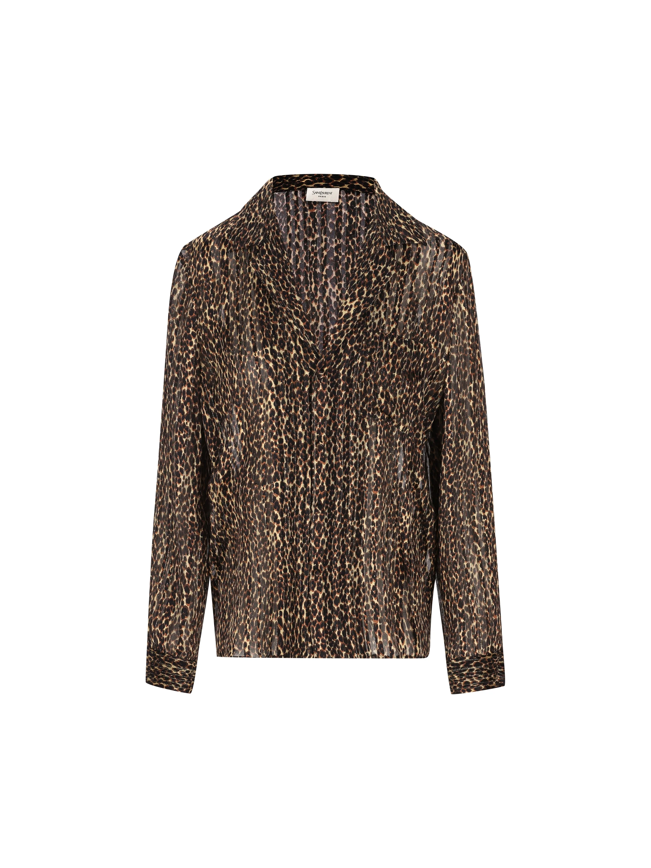 Blusa realizzata in seta. A001U5 Y3L049520 SAINT LAURENT 