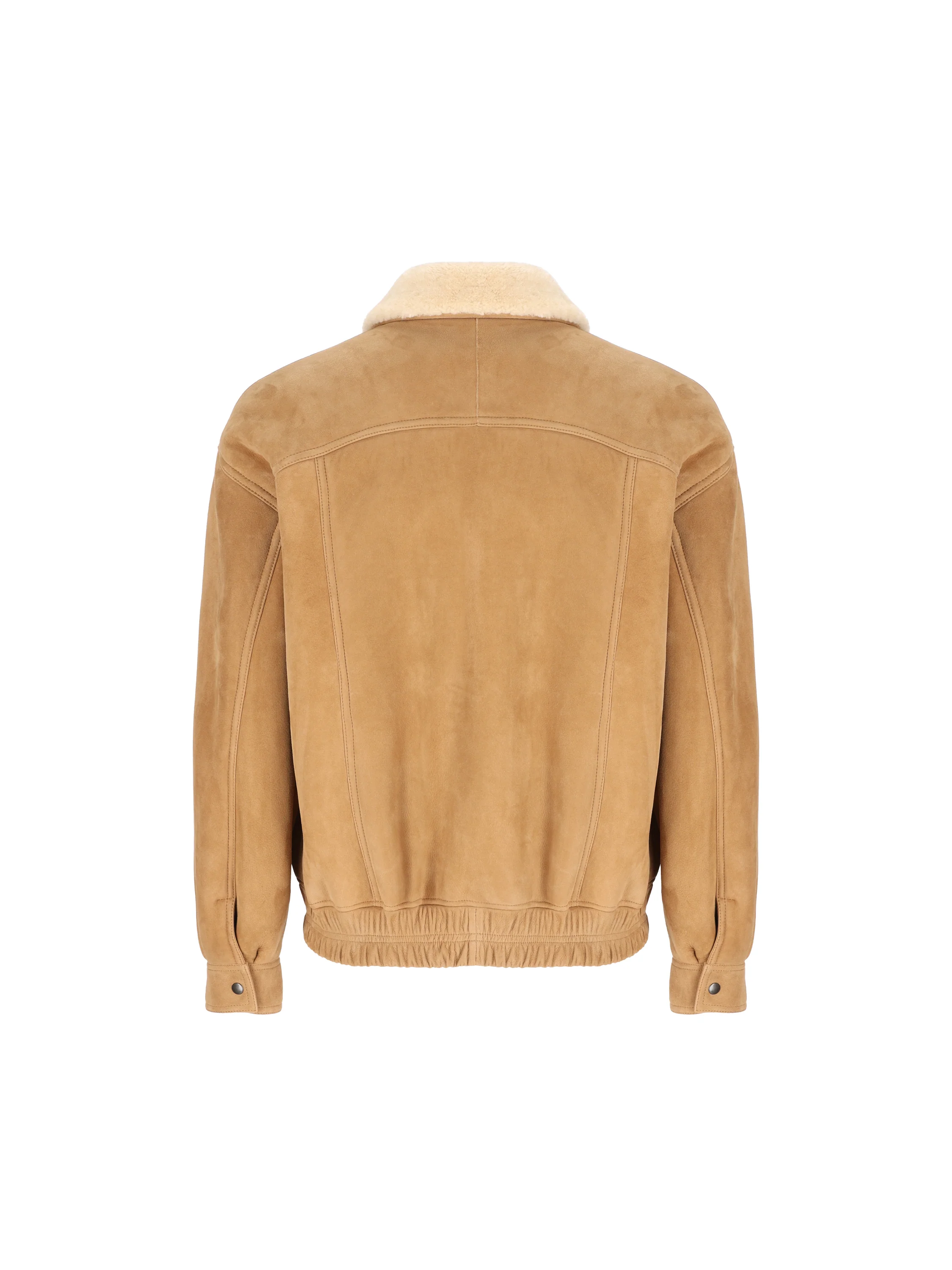 Giacca Uomo in Shearling Beige A0027F YC2TB2943 SAINT LAURENT