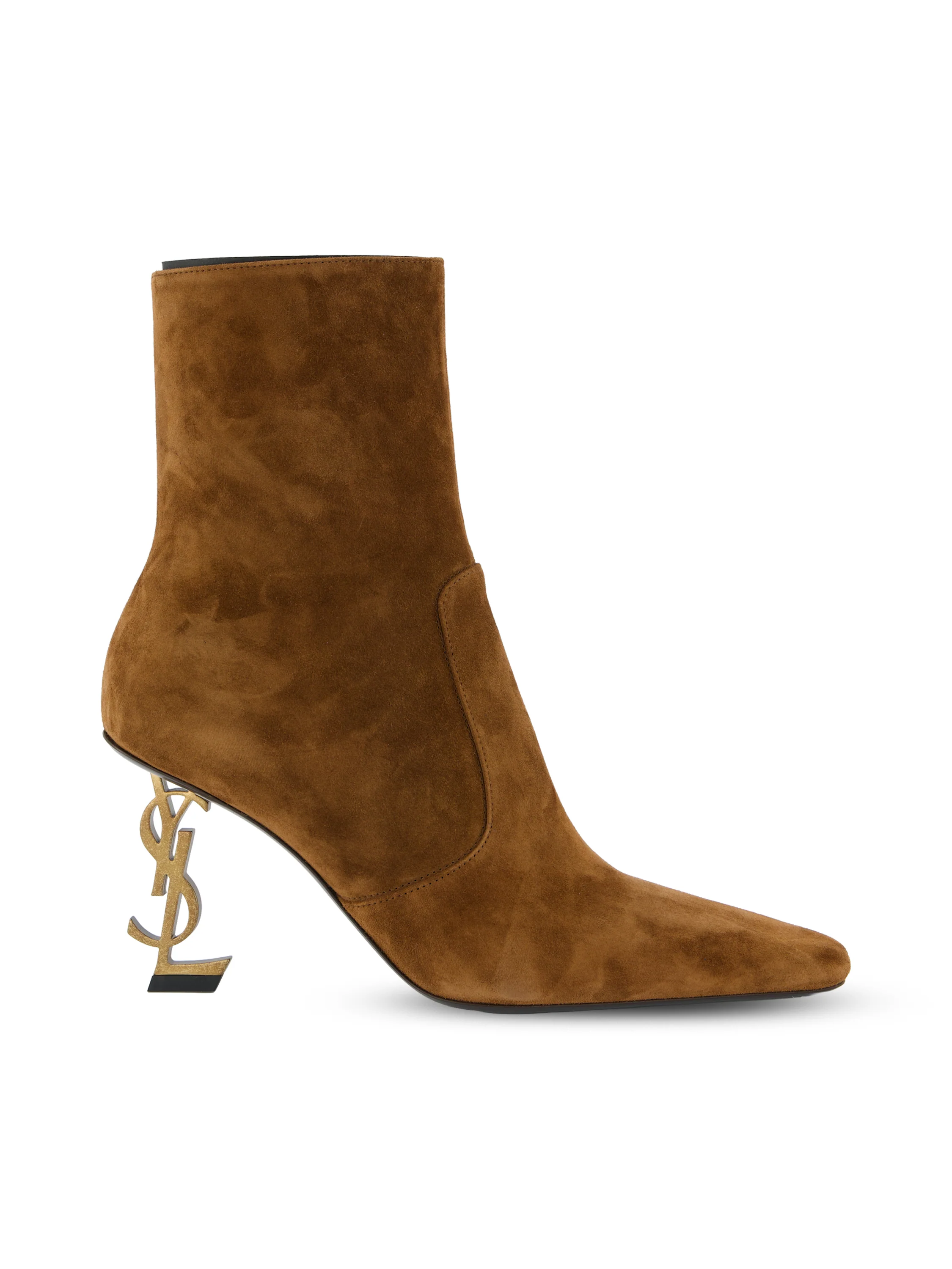 Stivaletti realizzati in pelle di vitello scamosciata. A0027U 27DTT2319 SAINT LAURENT 