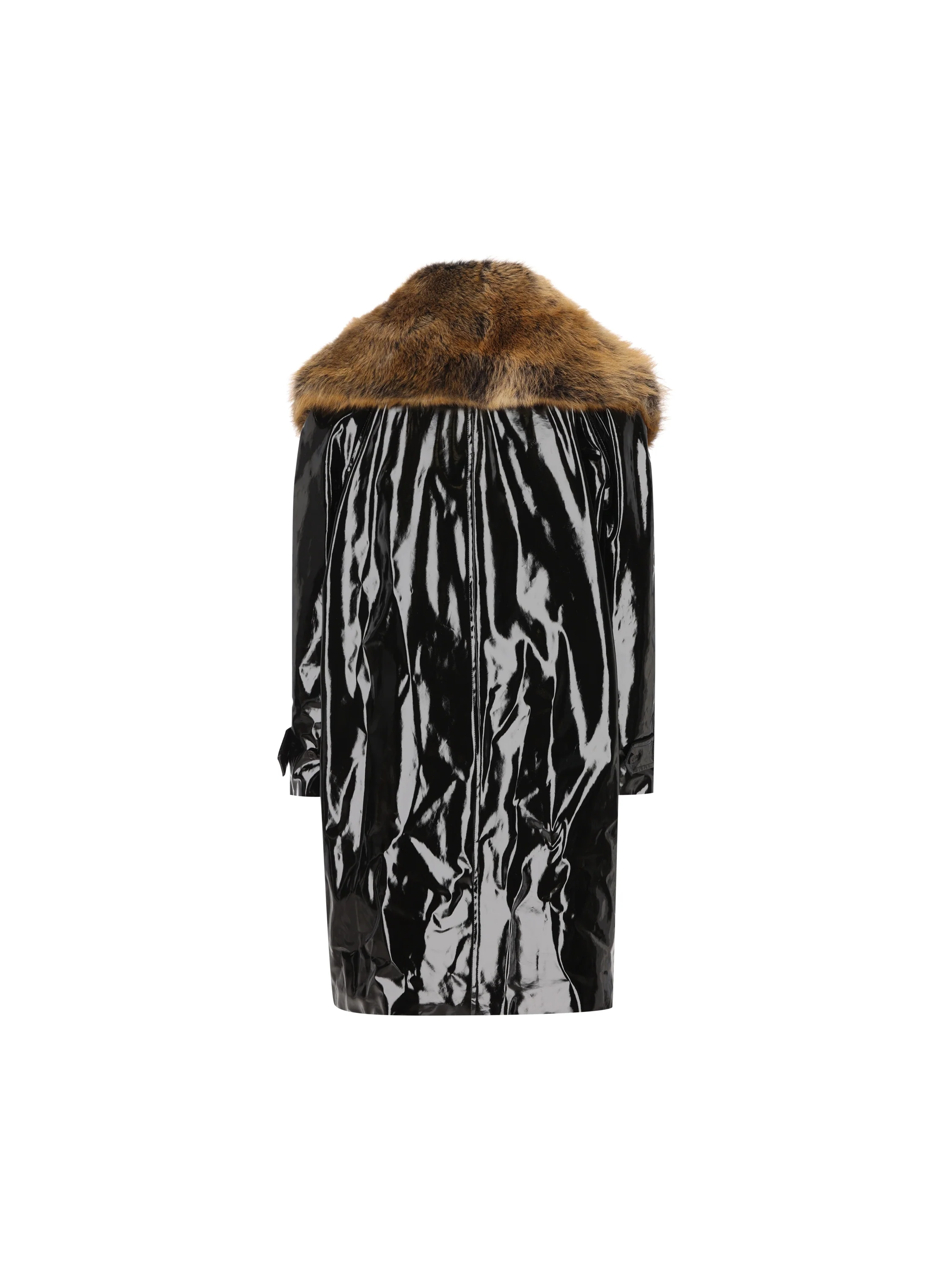 Cappotto realizzato in tela verniciata. A003IK Y4L591000 SAINT LAURENT 