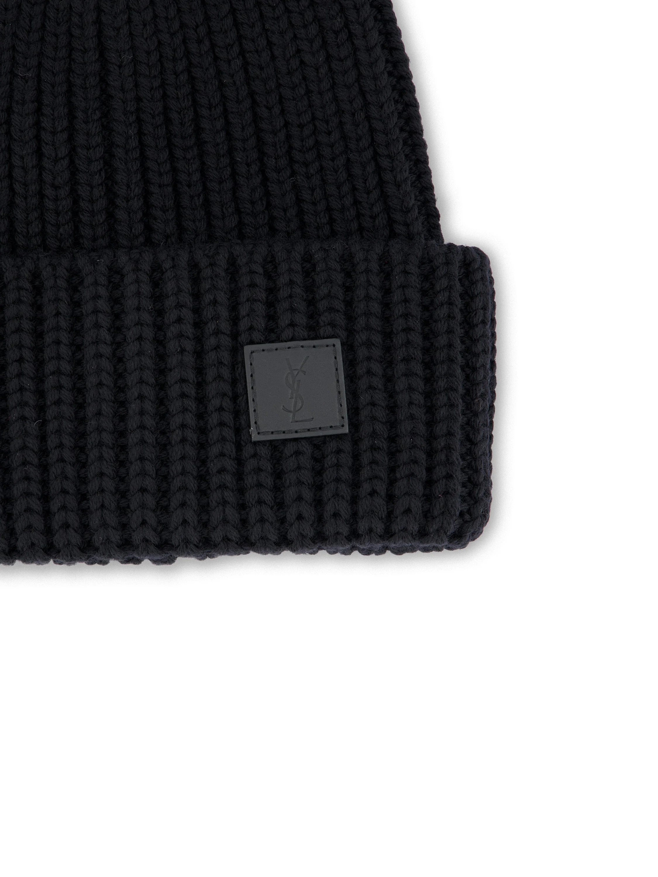 Berretto realizzato in lana. A0045W 3Y2061000 SAINT LAURENT 