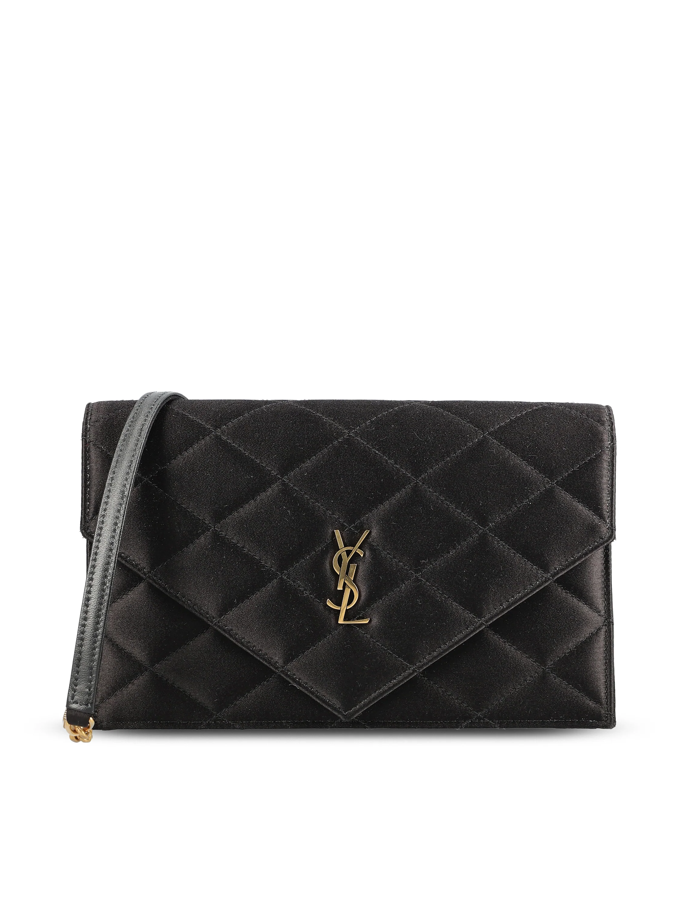 Pochette realizzata in viscosa. A004K7 FADVW1000 SAINT LAURENT 