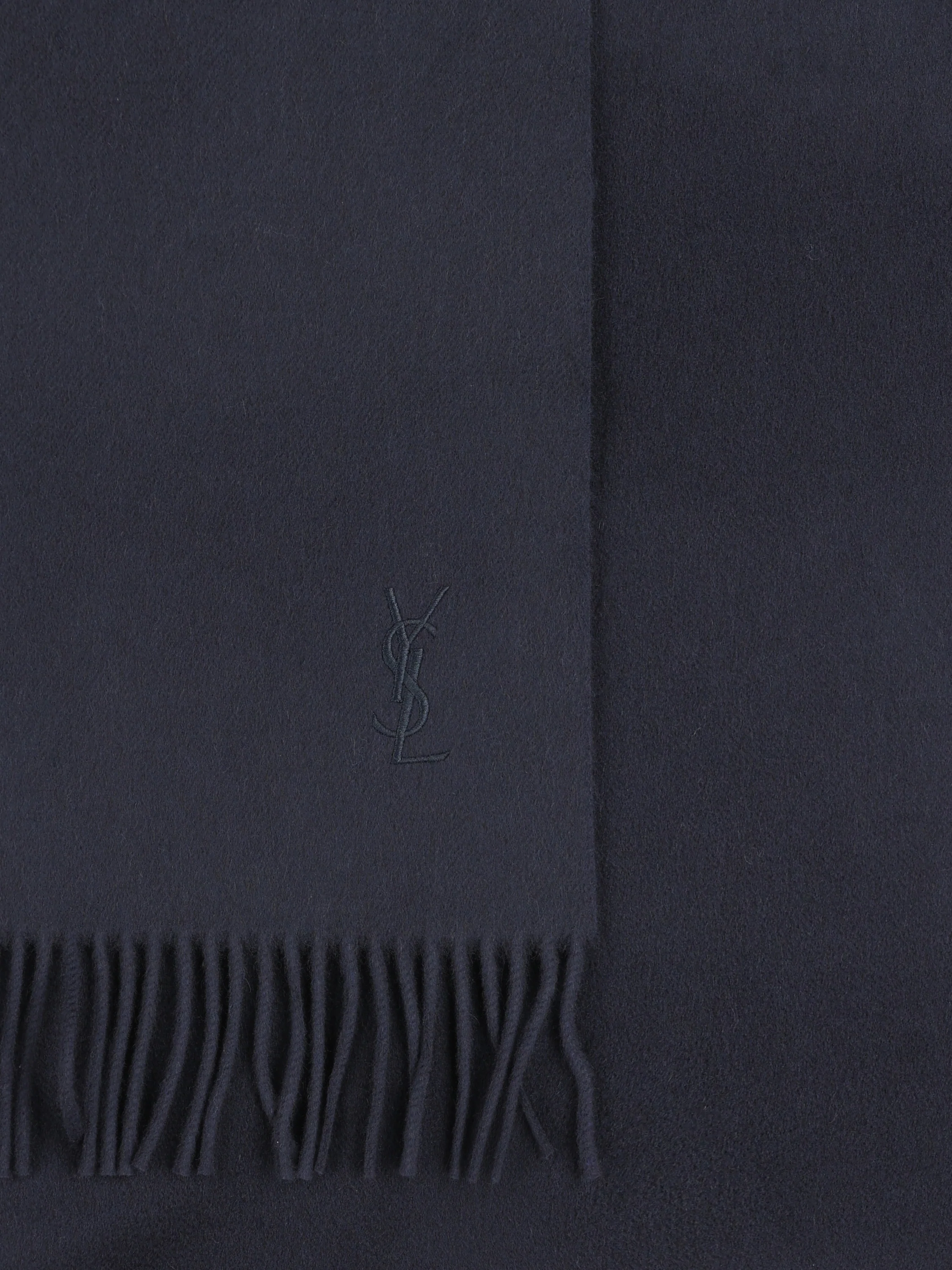 Sciarpa in Cashmere con Monogram YSL A006VO 3Y2014100 SAINT LAURENT 