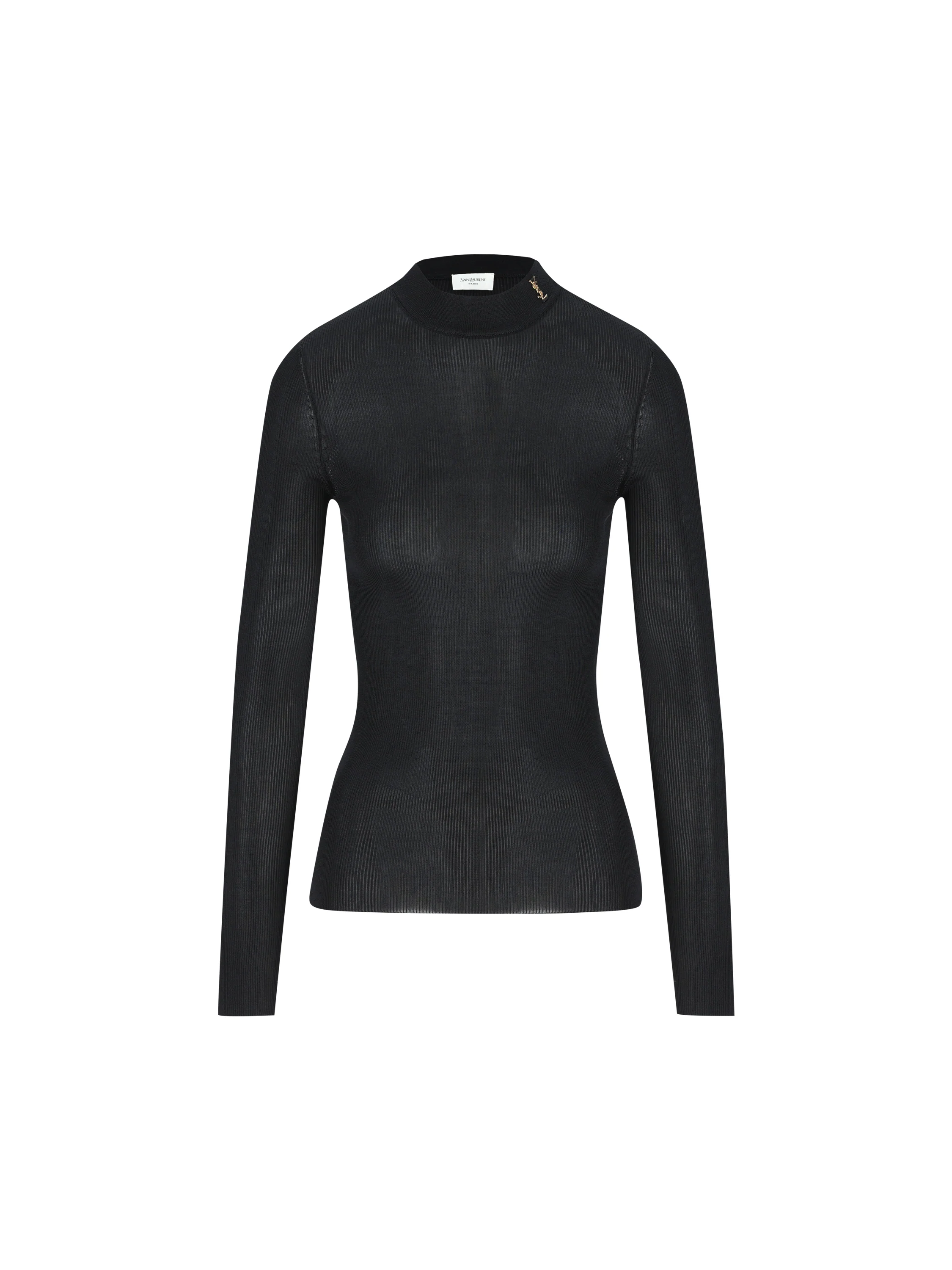 Pullover in seta. A009RQ Y76PE1000 SAINT LAURENT 