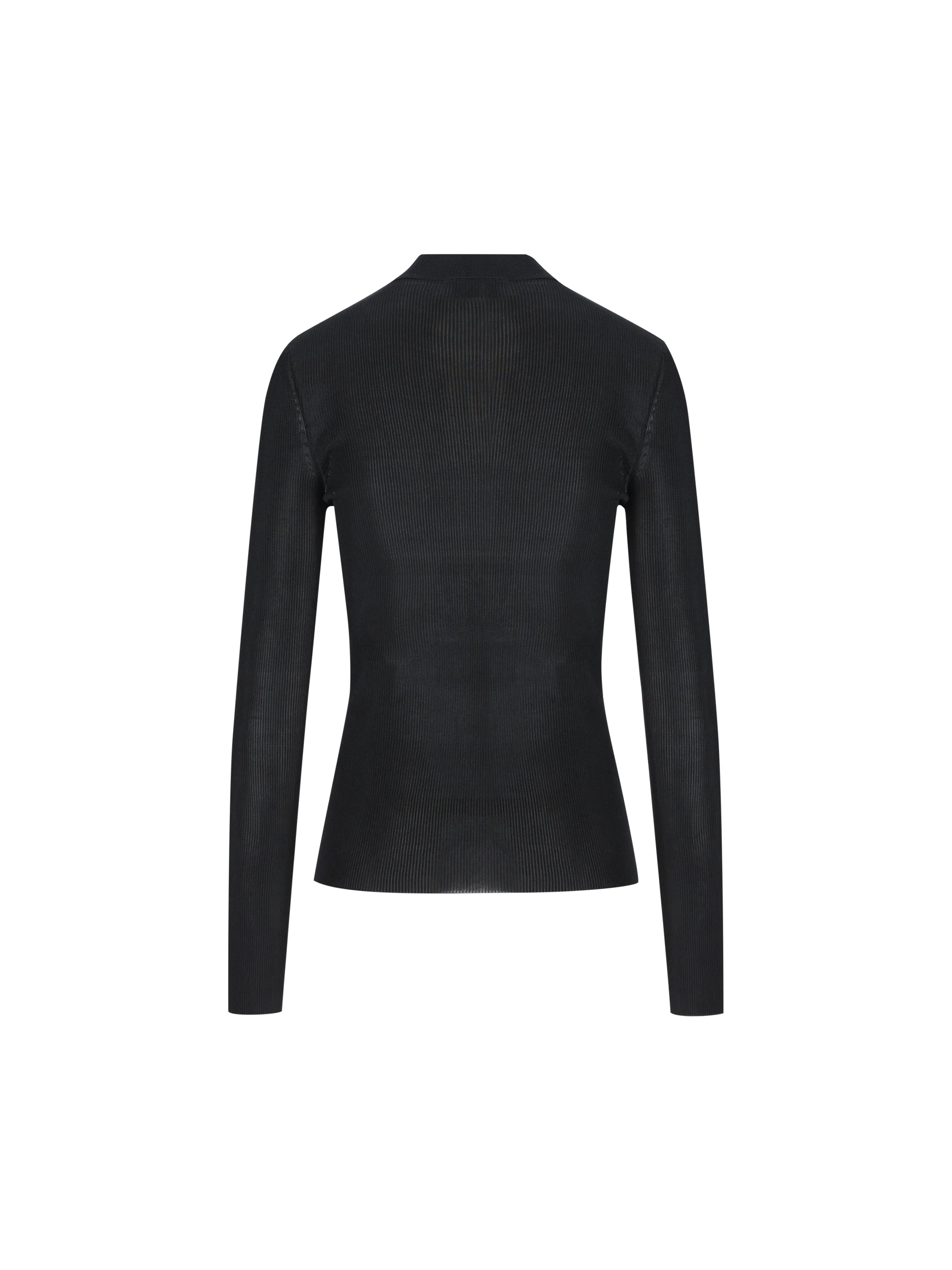 Pullover in seta. A009RQ Y76PE1000 SAINT LAURENT 