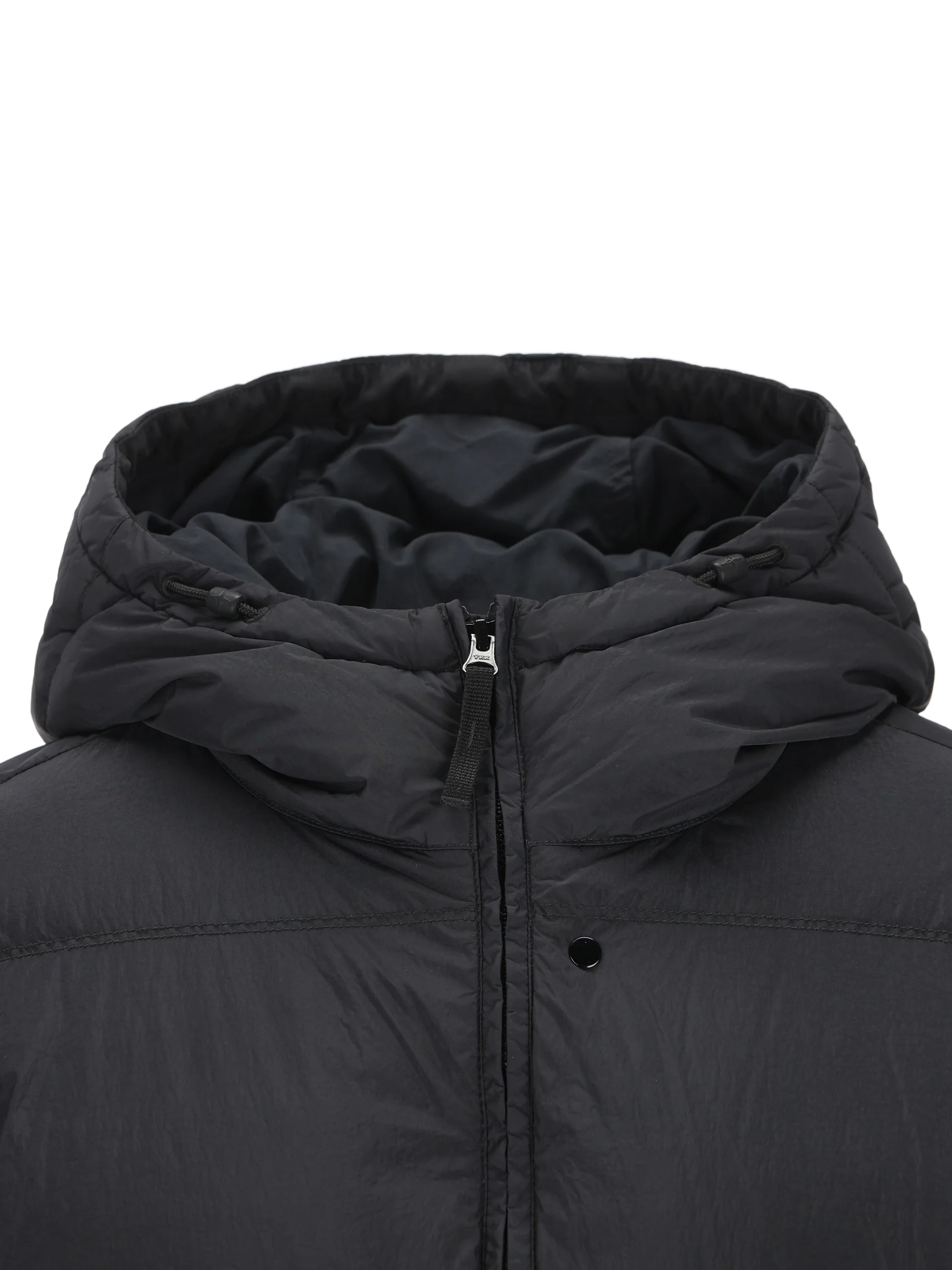 Piumino con cappuccio in nylon rep riciclato leggero 4100037 S0A23V0020 STONE ISLAND 