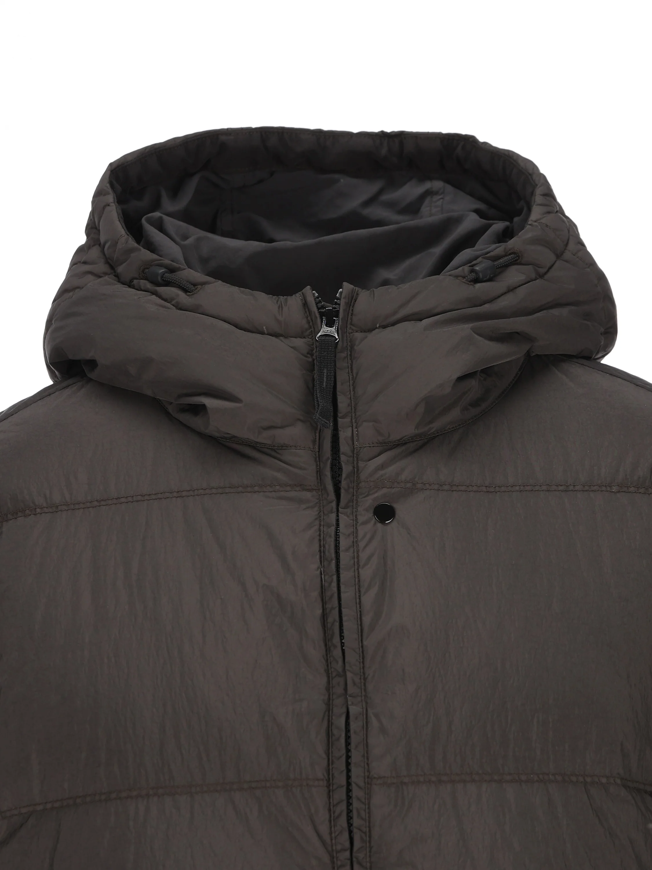 Piumino con cappuccio in nylon rep riciclato leggero 4100037 S0A23V0062 STONE ISLAND 
