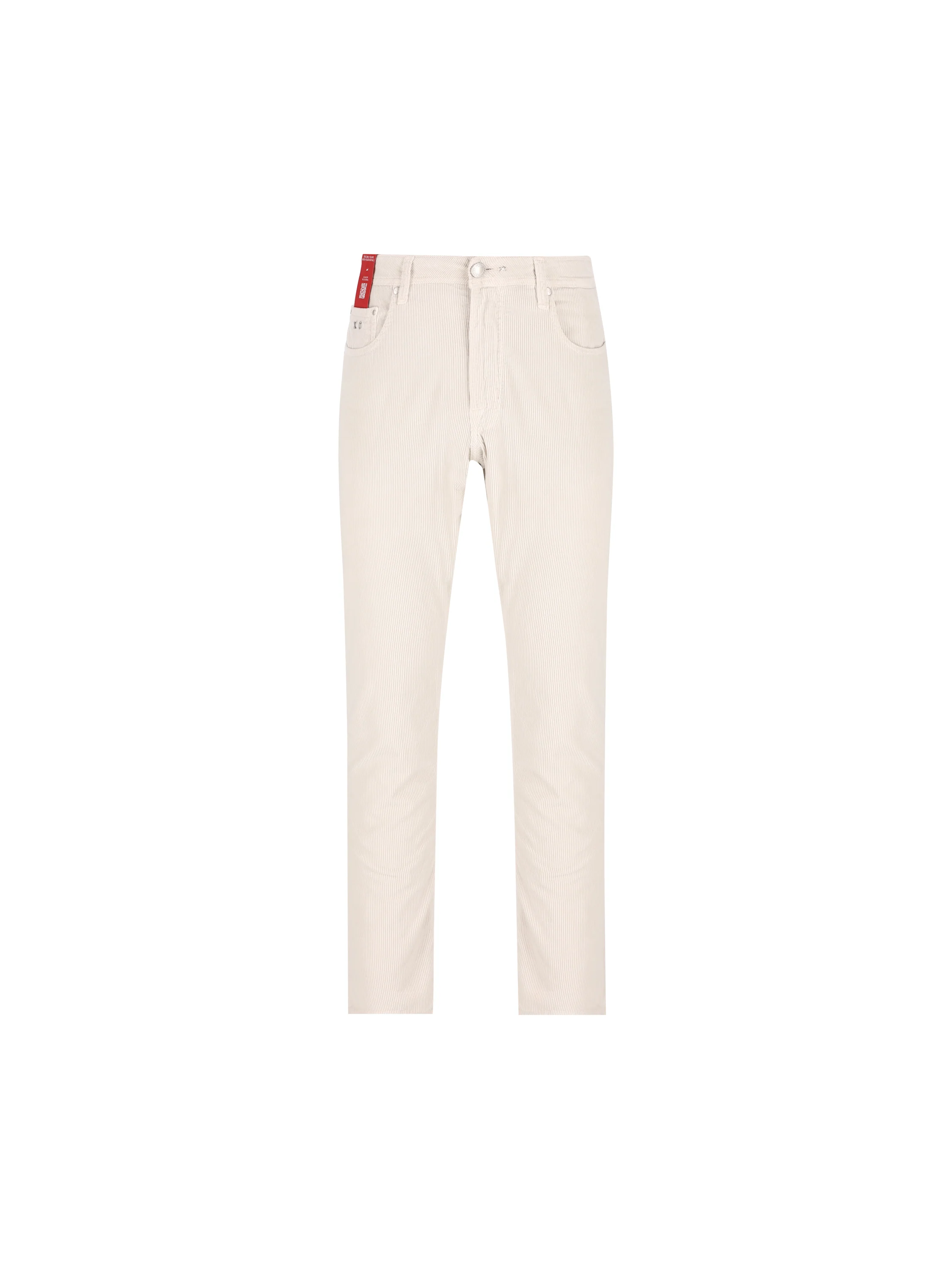 Pantaloni Michelangelo Tramarossa in velluto bianco MICHELANGELO V0050003 TRAMAROSSA 
