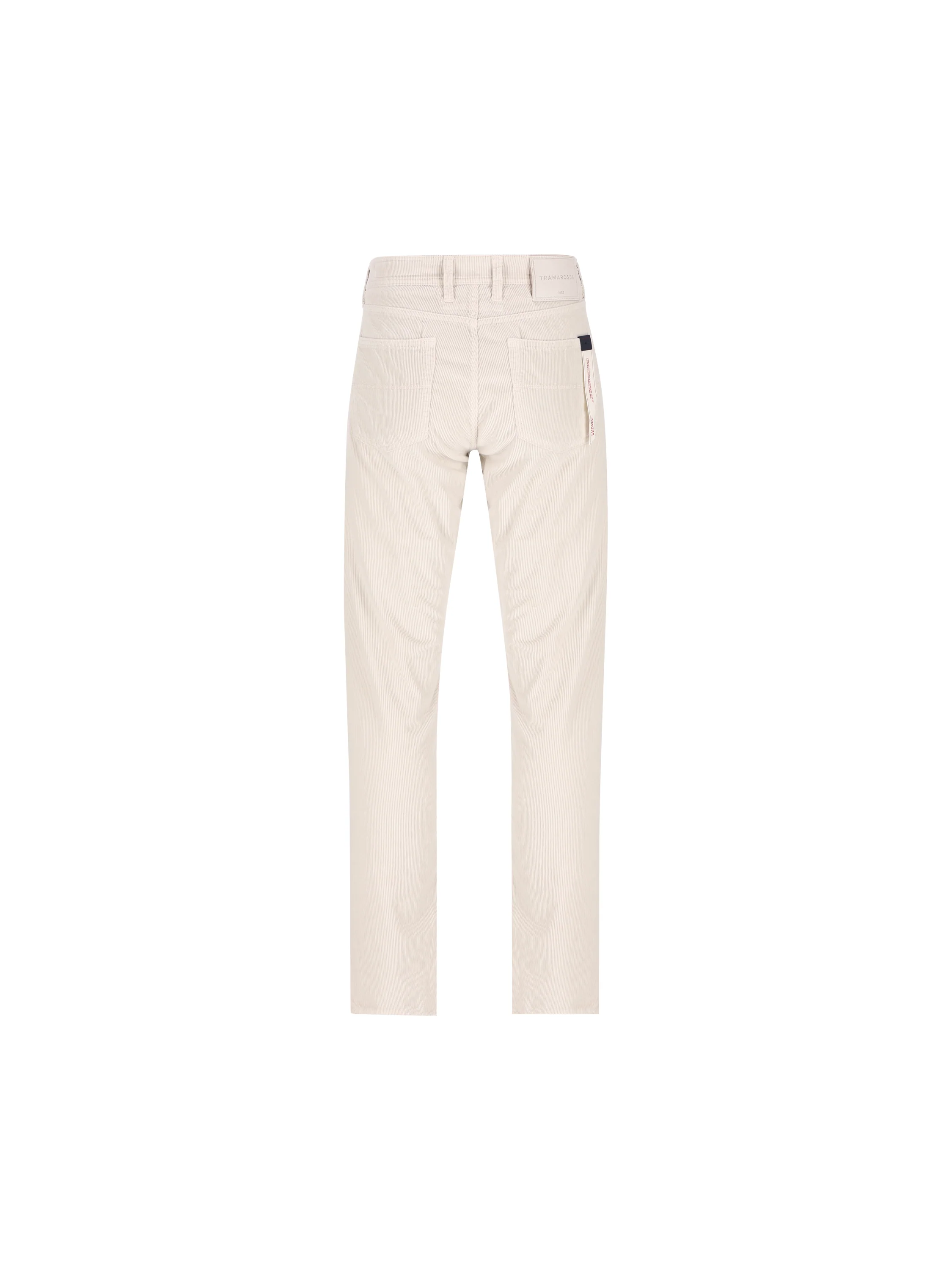Pantaloni Michelangelo Tramarossa in velluto bianco MICHELANGELO V0050003 TRAMAROSSA