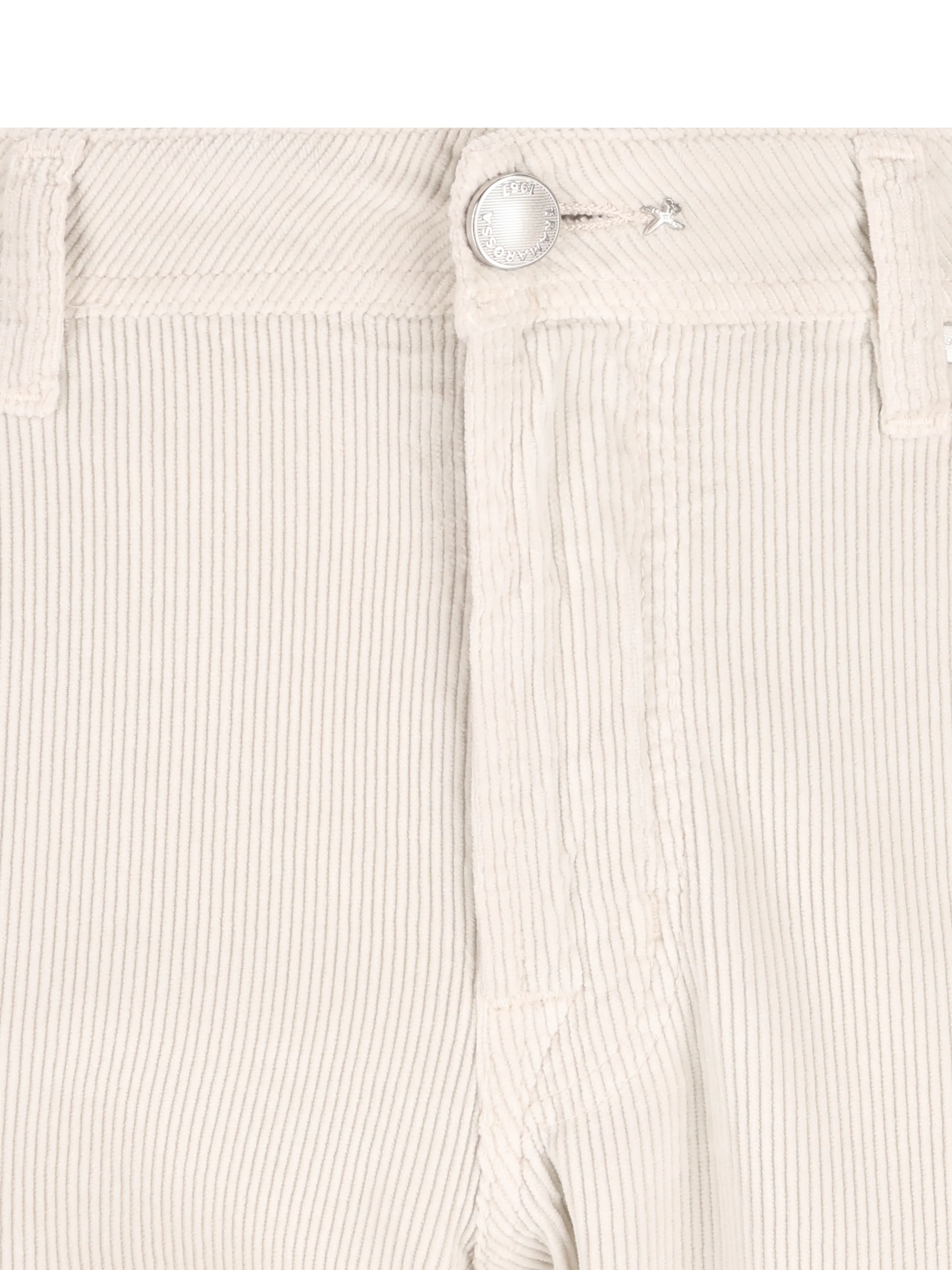 Pantaloni Michelangelo Tramarossa in velluto bianco MICHELANGELO V0050003 TRAMAROSSA 