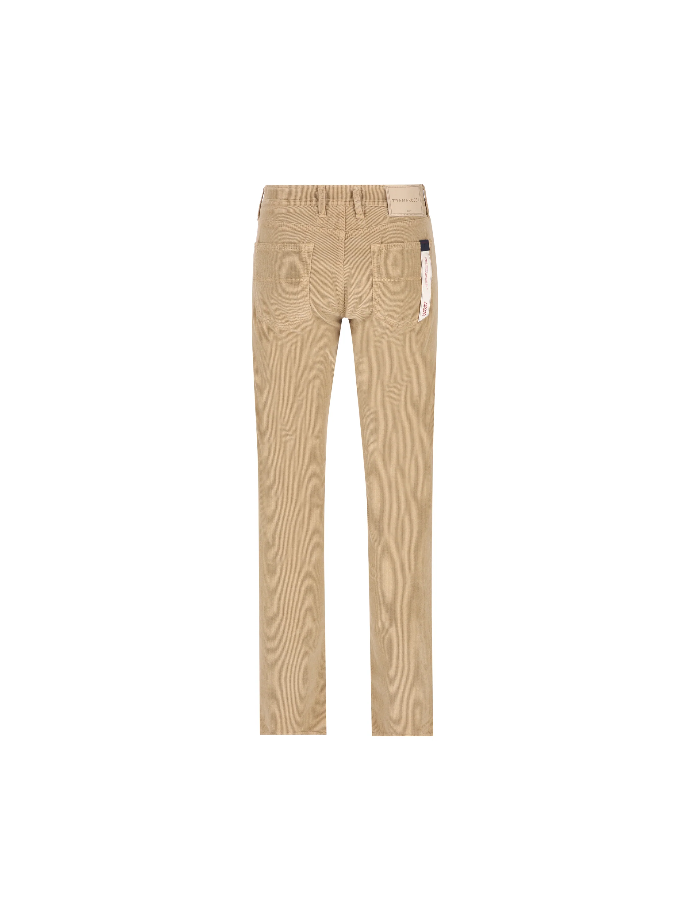 Pantaloni Michelangelo Tramarossa in velluto beige MICHELANGELO V0050270 TRAMAROSSA