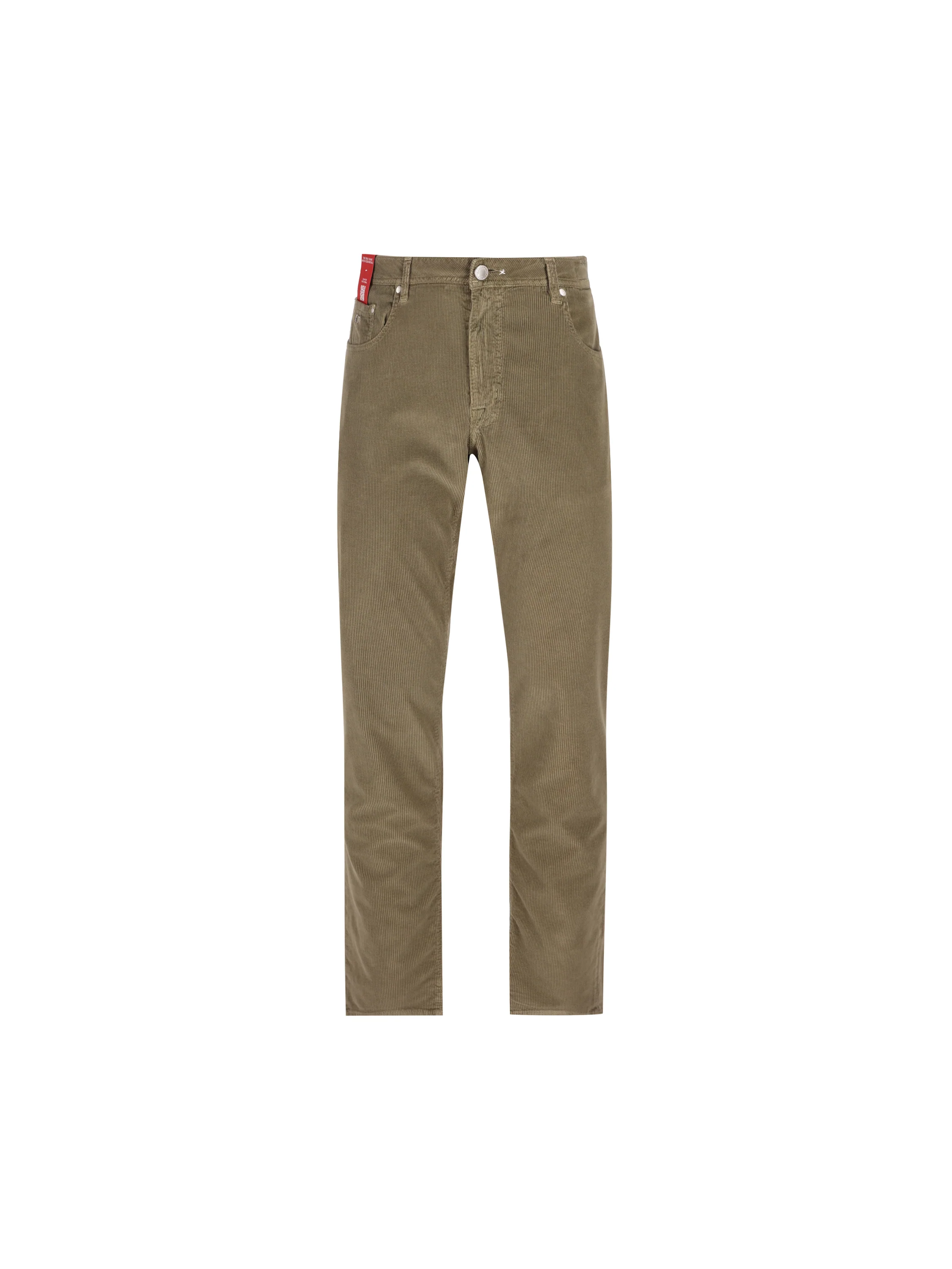 Pantaloni Michelangelo Tramarossa in velluto verde MICHELANGELO V0050299 TRAMAROSSA 