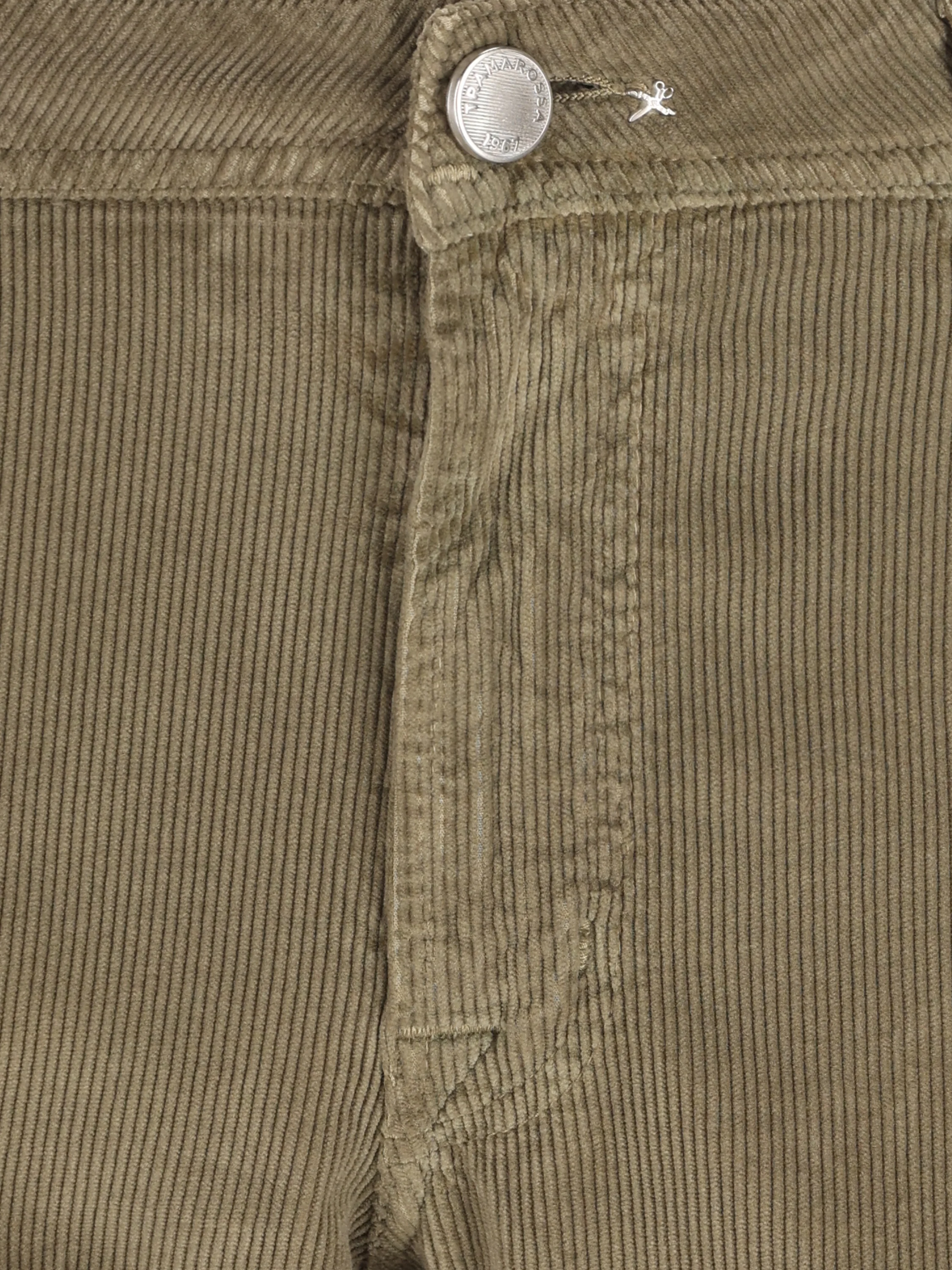 Pantaloni Michelangelo Tramarossa in velluto verde MICHELANGELO V0050299 TRAMAROSSA 