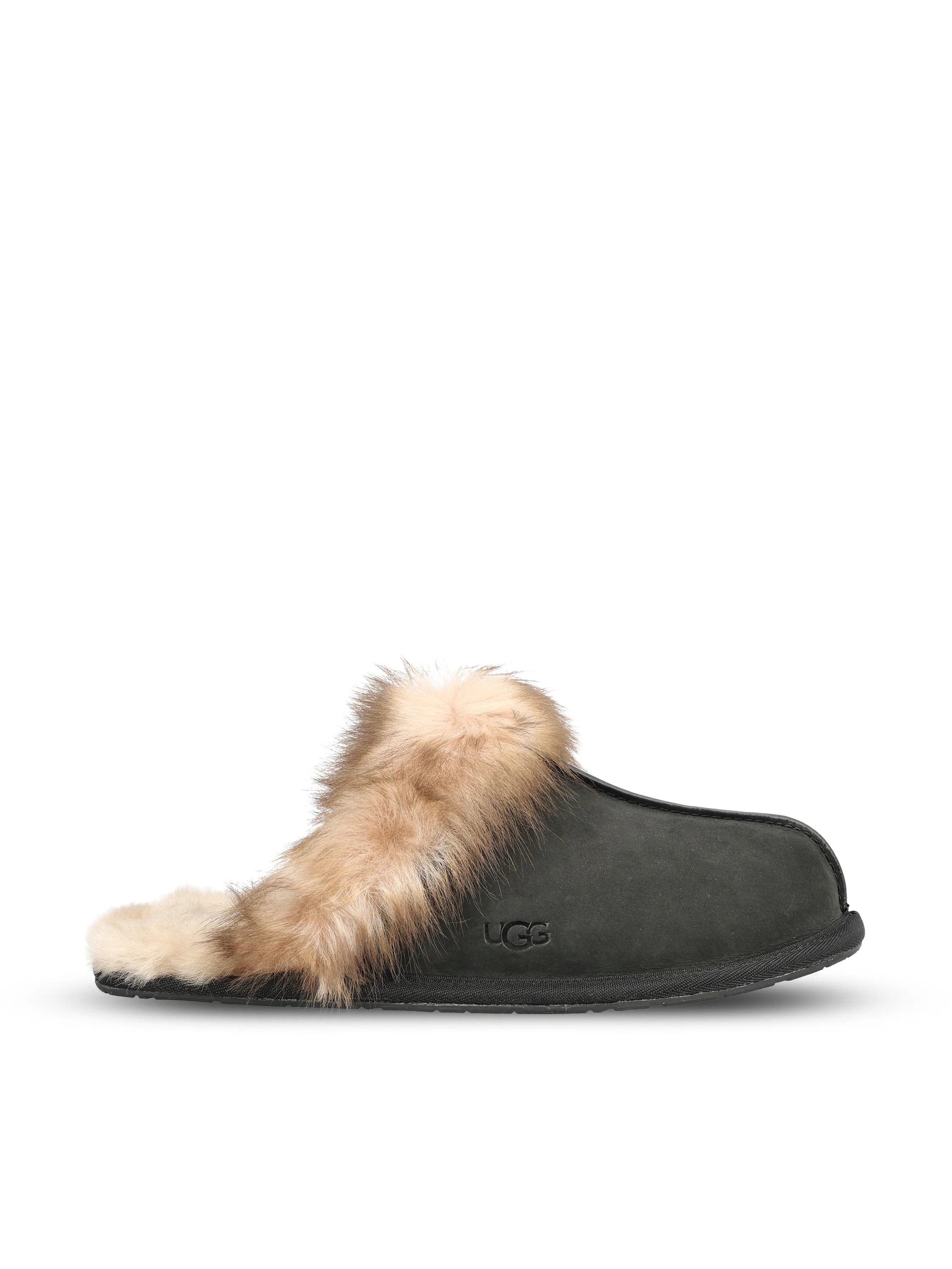 Ciabbatte realizzate in pelle. 1183330 BLK UGG 