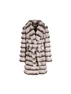 Cappotto in Eco Pelliccia Sfumato EF215/FCN 016 UNCOMMON 