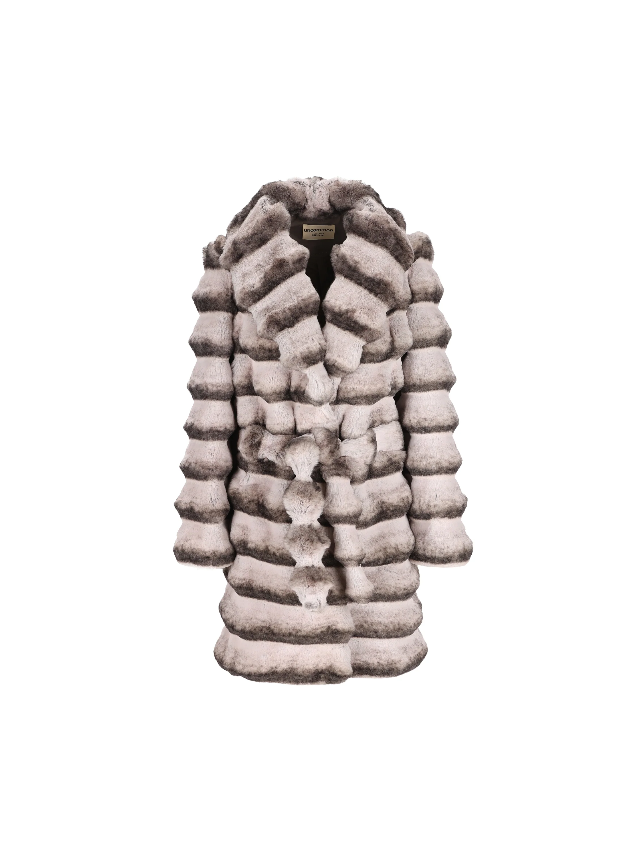 Cappotto in Eco Pelliccia Sfumato EF215/FCN 016 UNCOMMON 