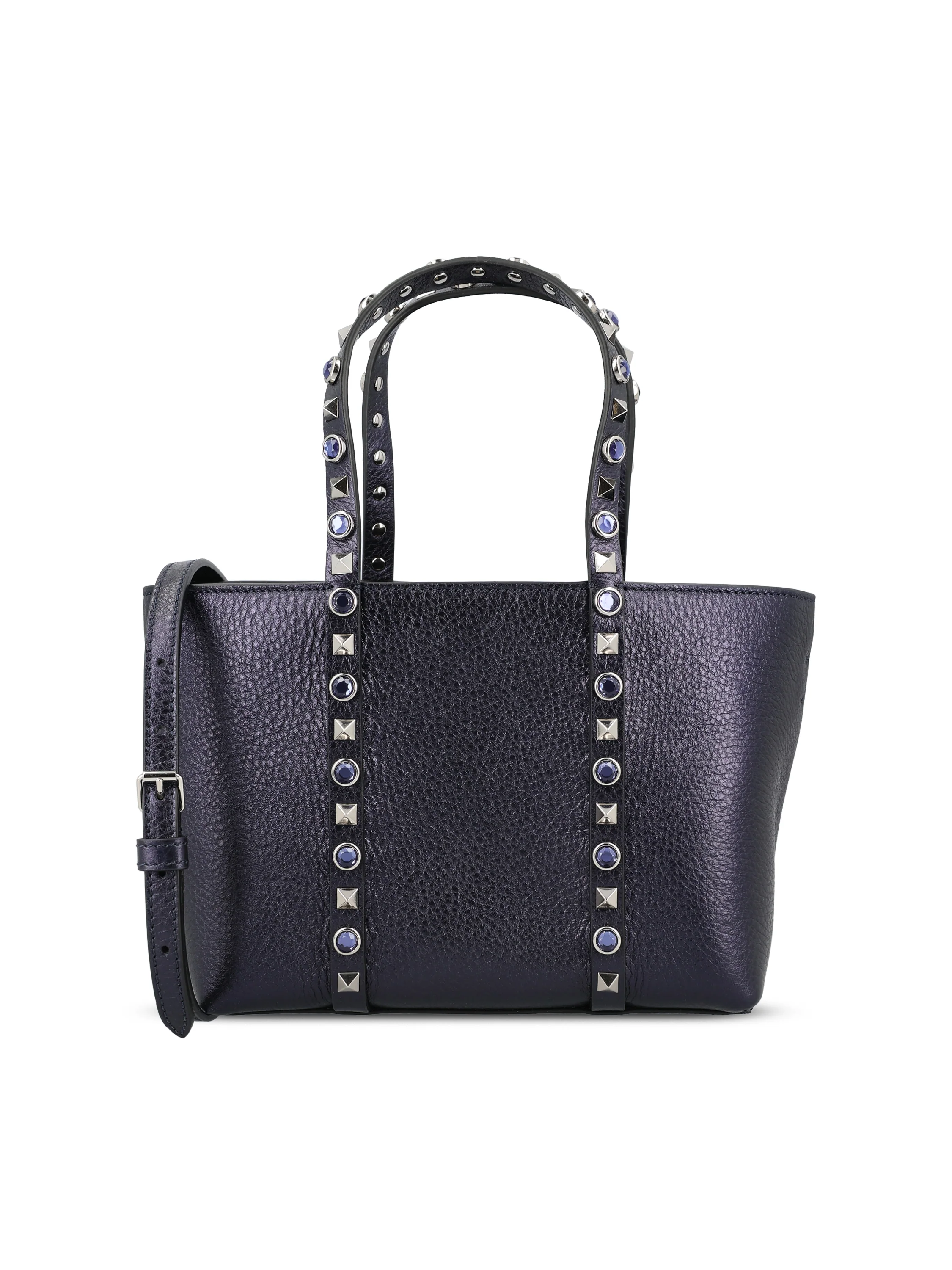 Borsa a mano realizzata in pelle martellata. 8W0B0R05PAX F8Y VALENTINO GARAVANI 