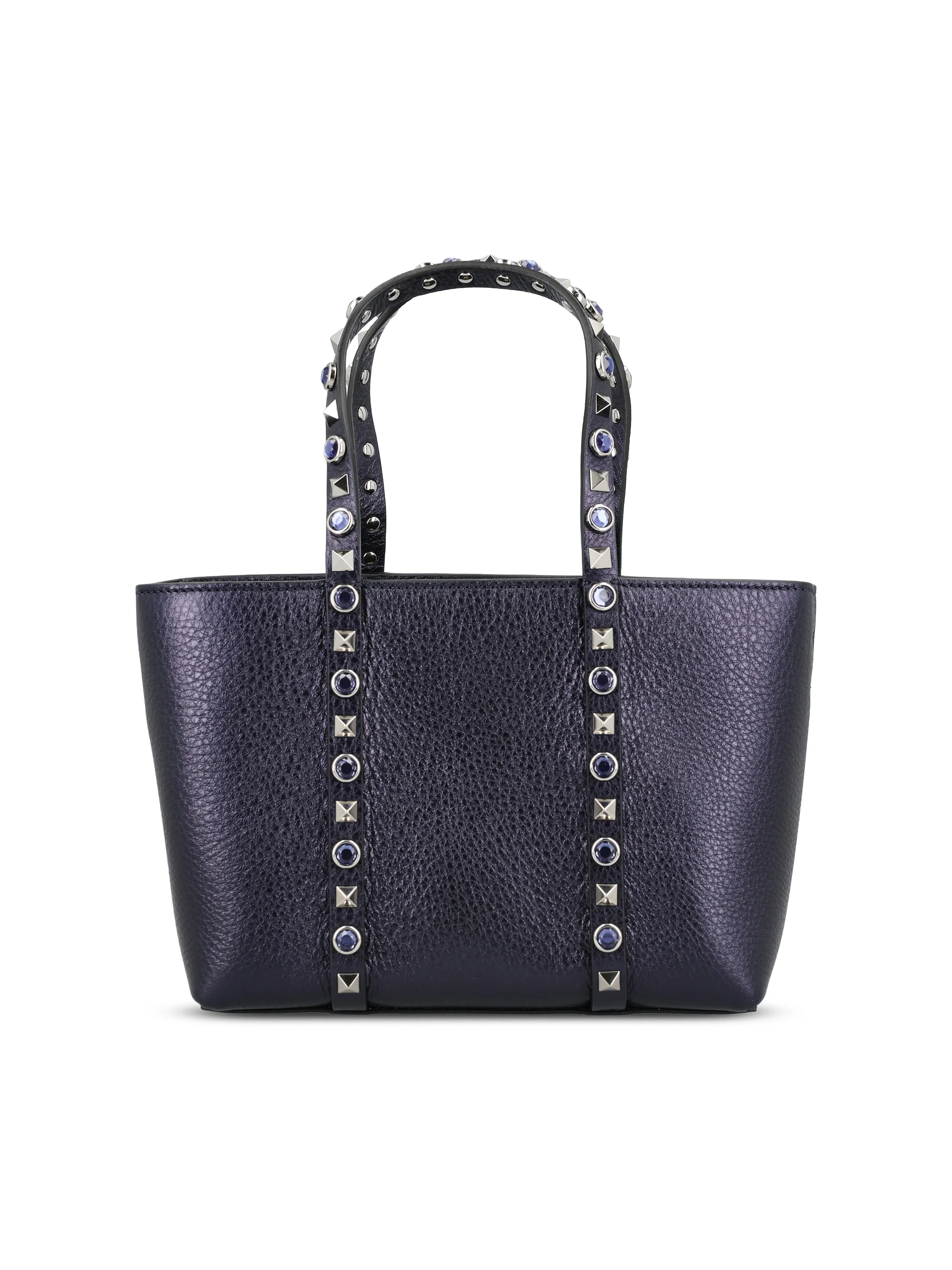 Borsa a mano realizzata in pelle martellata. 8W0B0R05PAX F8Y VALENTINO GARAVANI