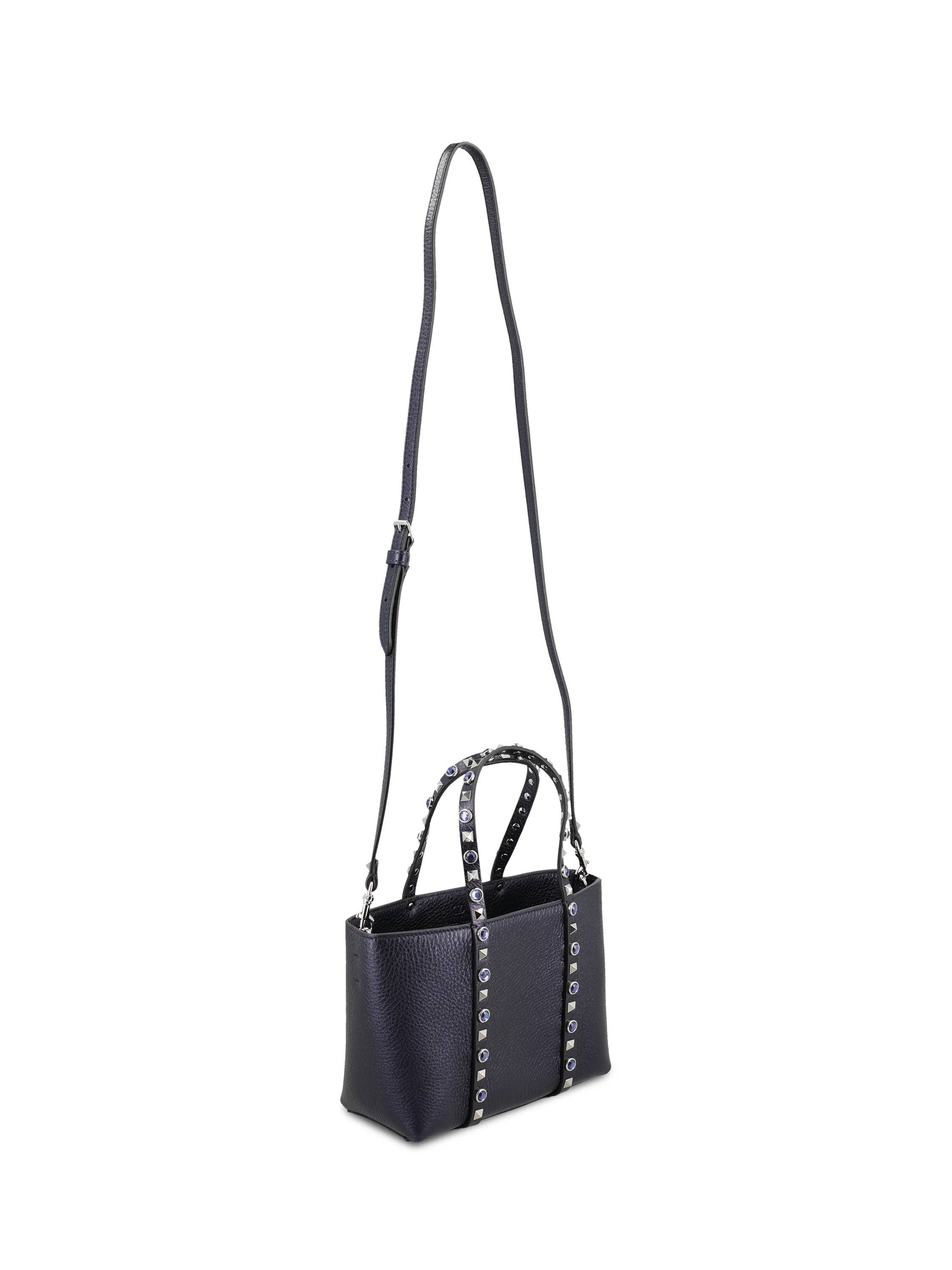 Borsa a mano realizzata in pelle martellata. 8W0B0R05PAX F8Y VALENTINO GARAVANI 