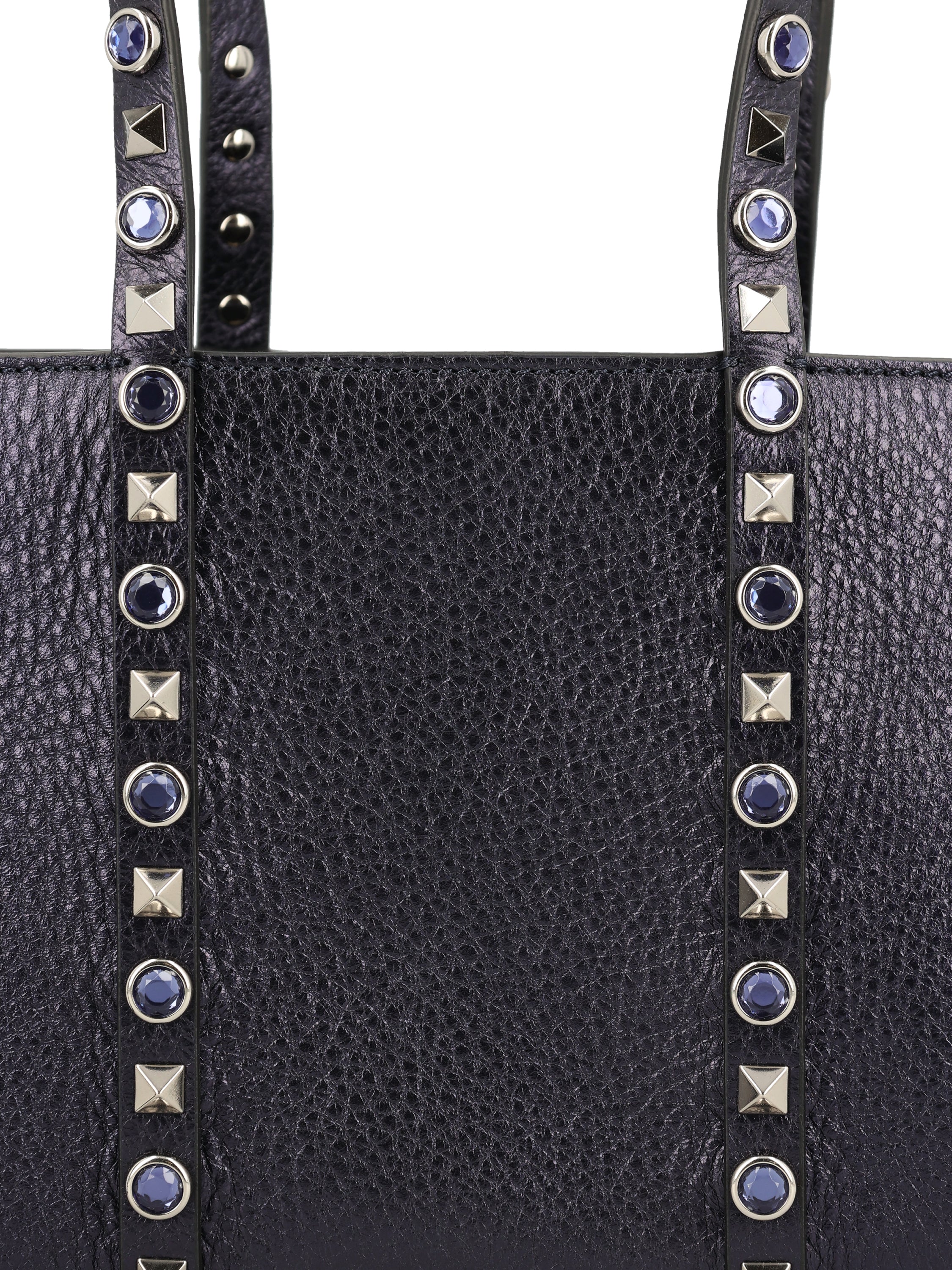 Borsa a mano realizzata in pelle martellata. 8W0B0R05PAX F8Y VALENTINO GARAVANI 