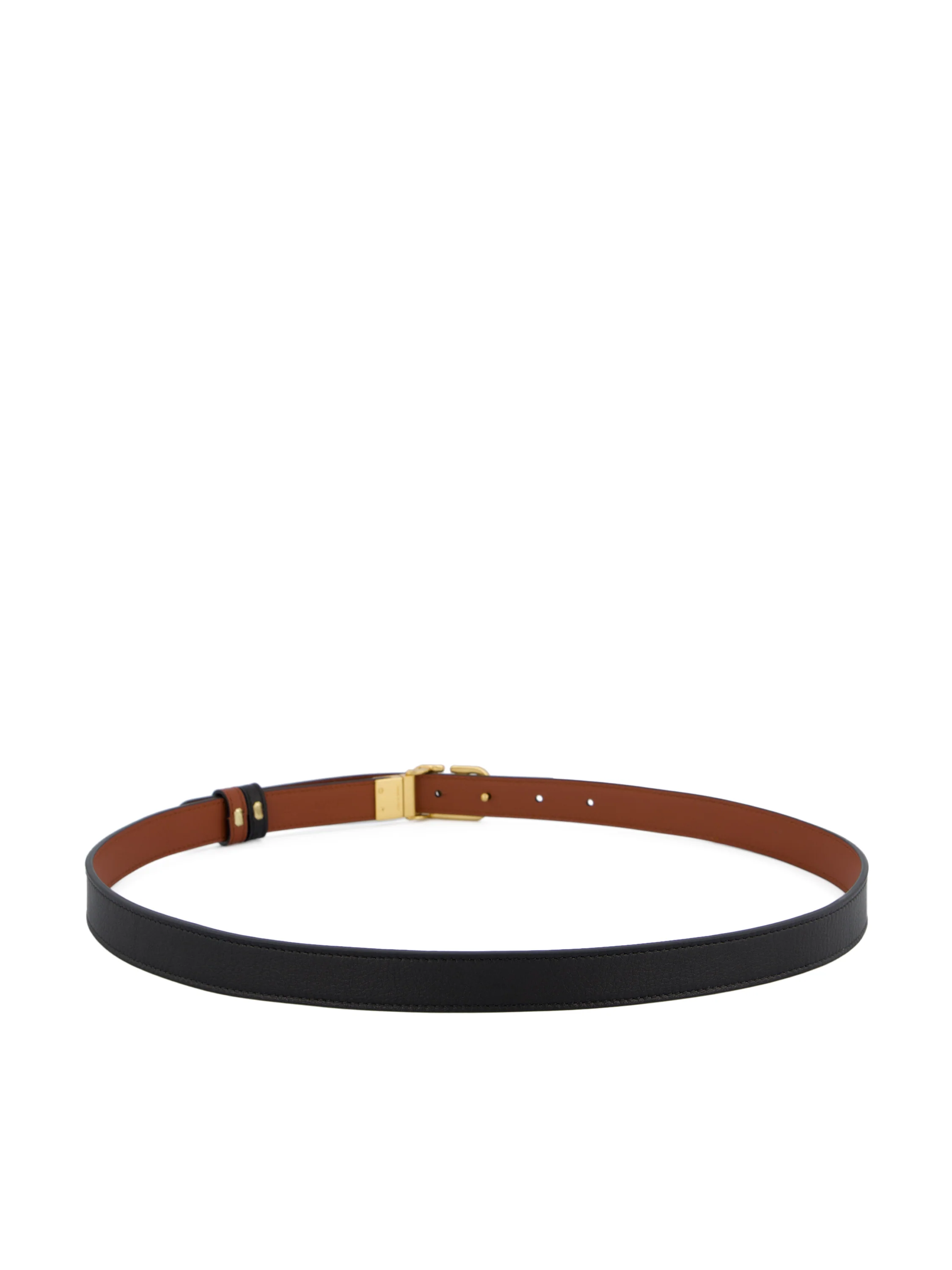 Cintura reversibile VLogo Signature Valentino Garavani in Vitello lucido 8W2T0SU8IYR DRN VALENTINO GARAVANI 