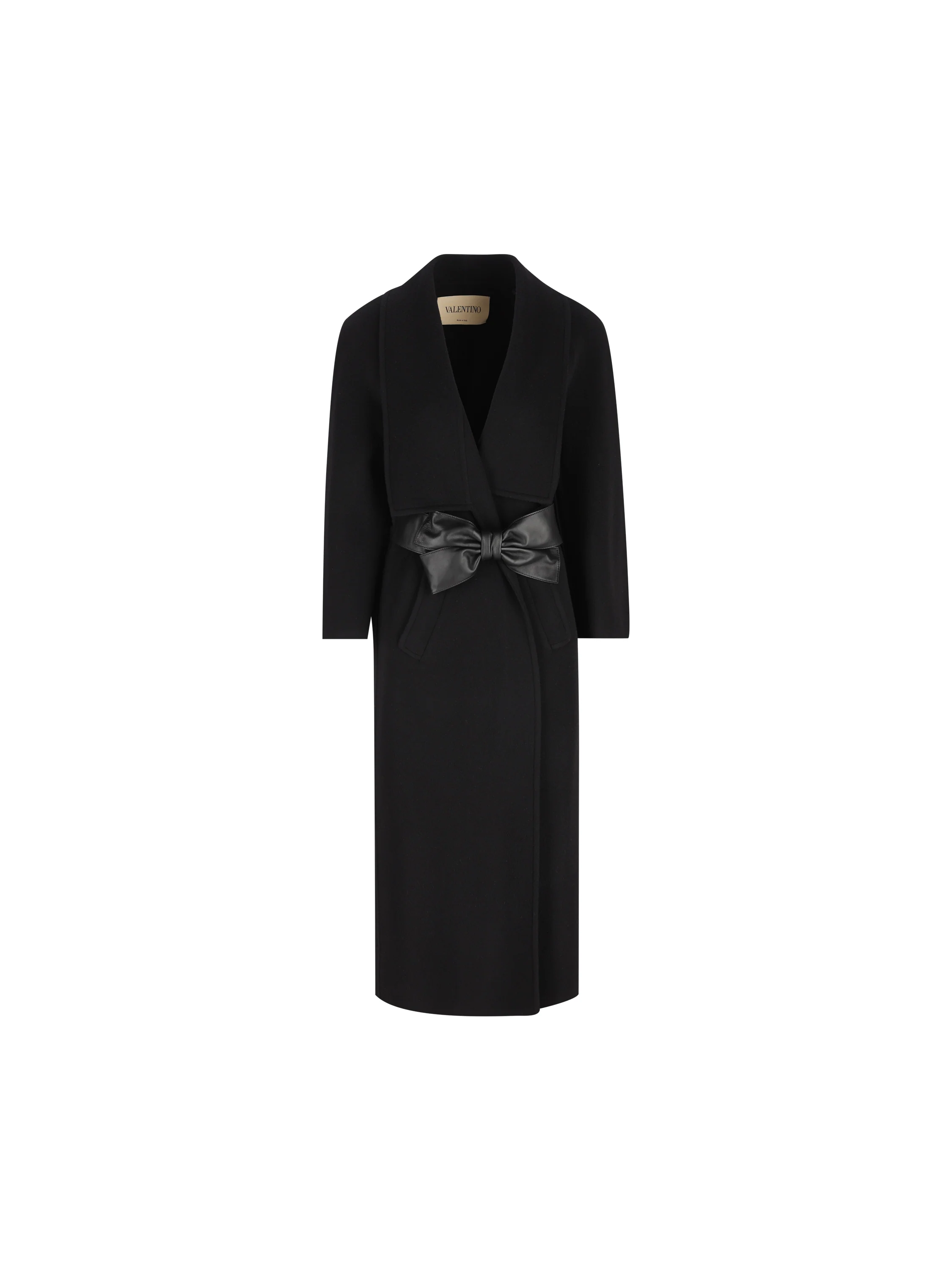 Cappotto in soft drap 9B0CA8K7AG6 0NO VALENTINO GARAVANI 