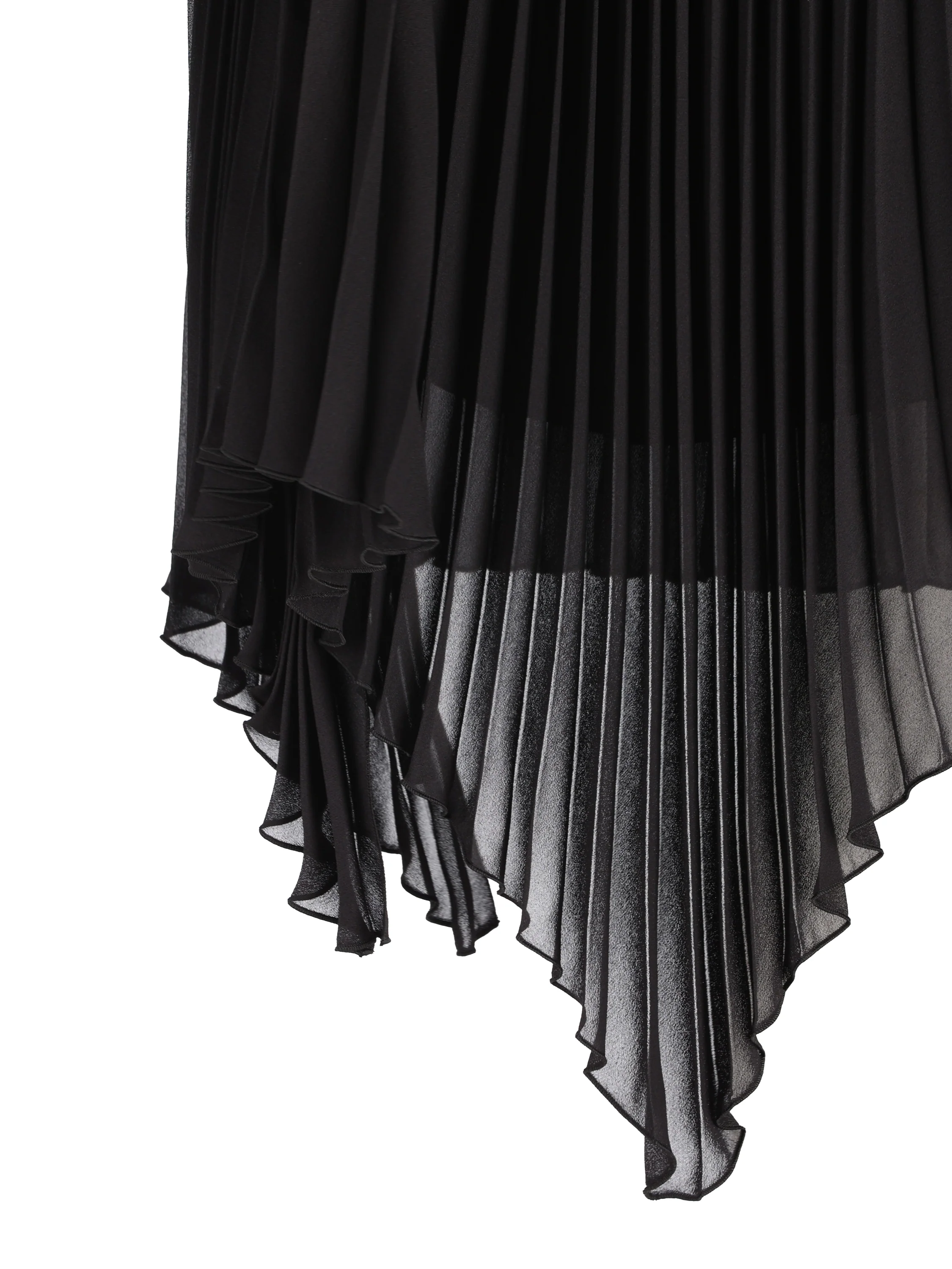 Gonna midi in light georgette plissé 9B0RAFR6AJT 0NO VALENTINO GARAVANI 