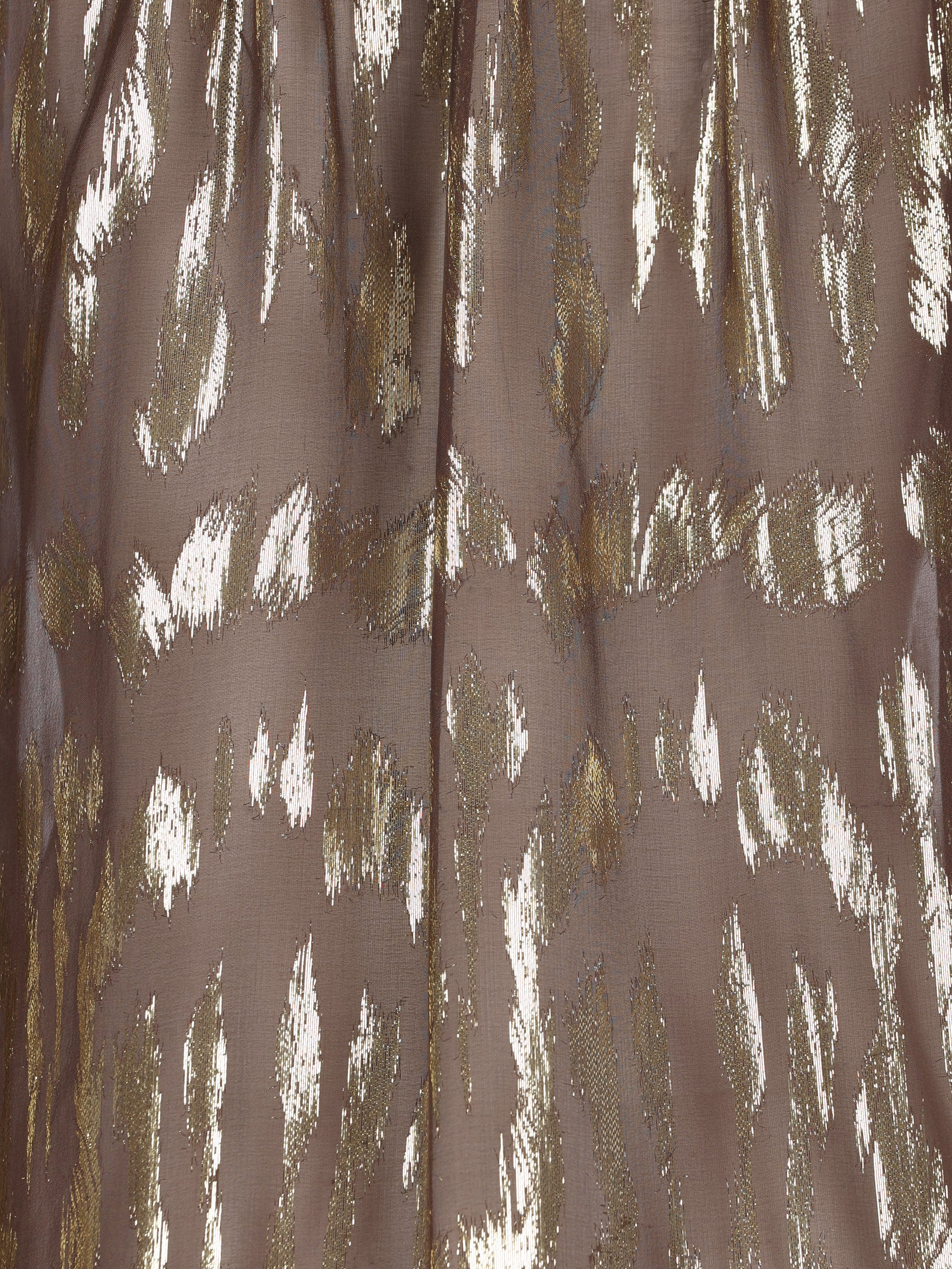 Camicia realizzata in seta e fibra metallzzata. 9B3AB8Q0AEA WV9 VALENTINO GARAVANI 