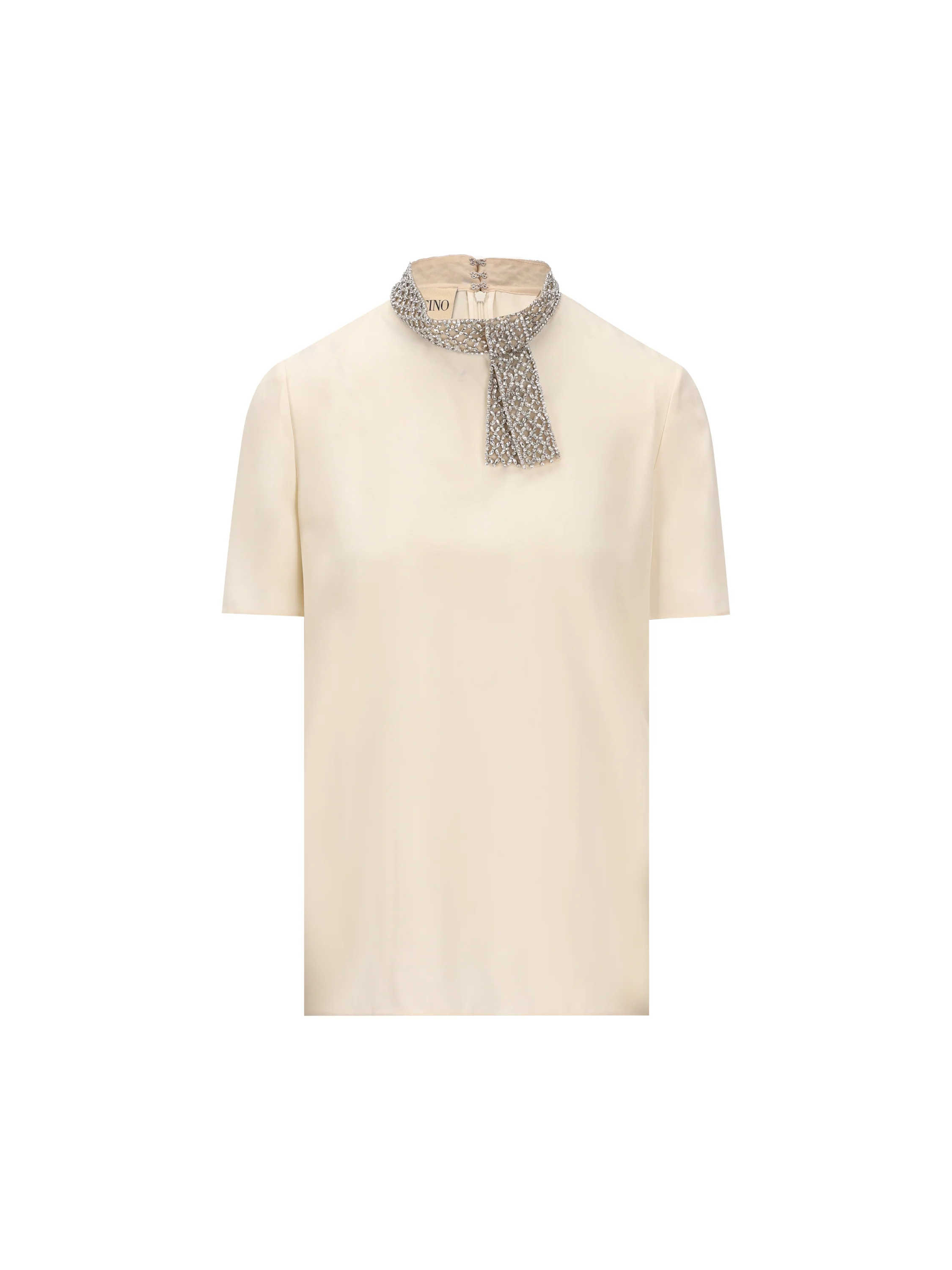 T-Shirt realizzata in seta. 9B3AEBY021B 4KY VALENTINO GARAVANI 