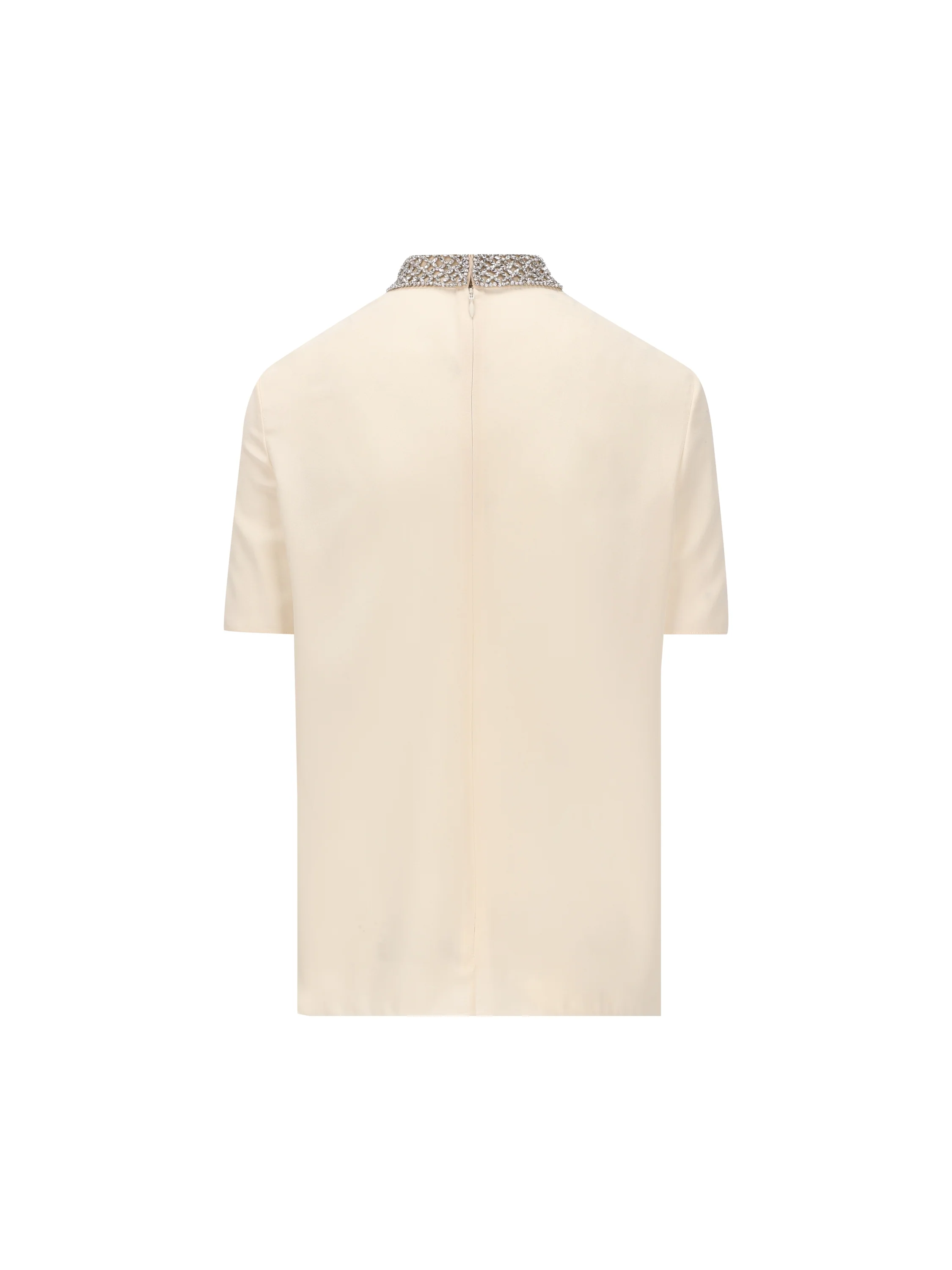 T-Shirt realizzata in seta. 9B3AEBY021B 4KY VALENTINO GARAVANI