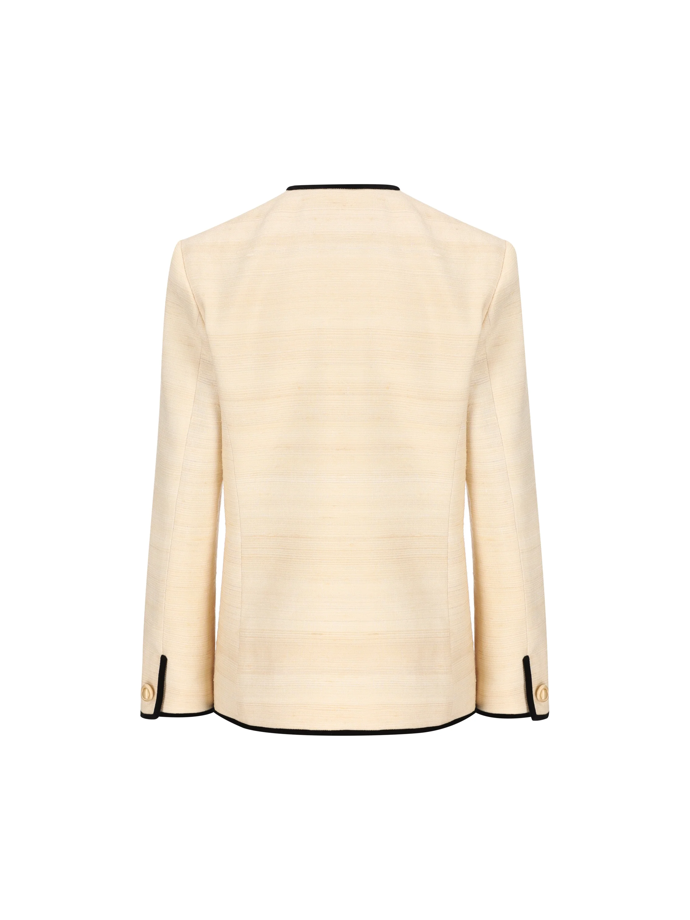 Giacca in silk linen canvas. 9B3CE5X5A9F 4KQ VALENTINO GARAVANI