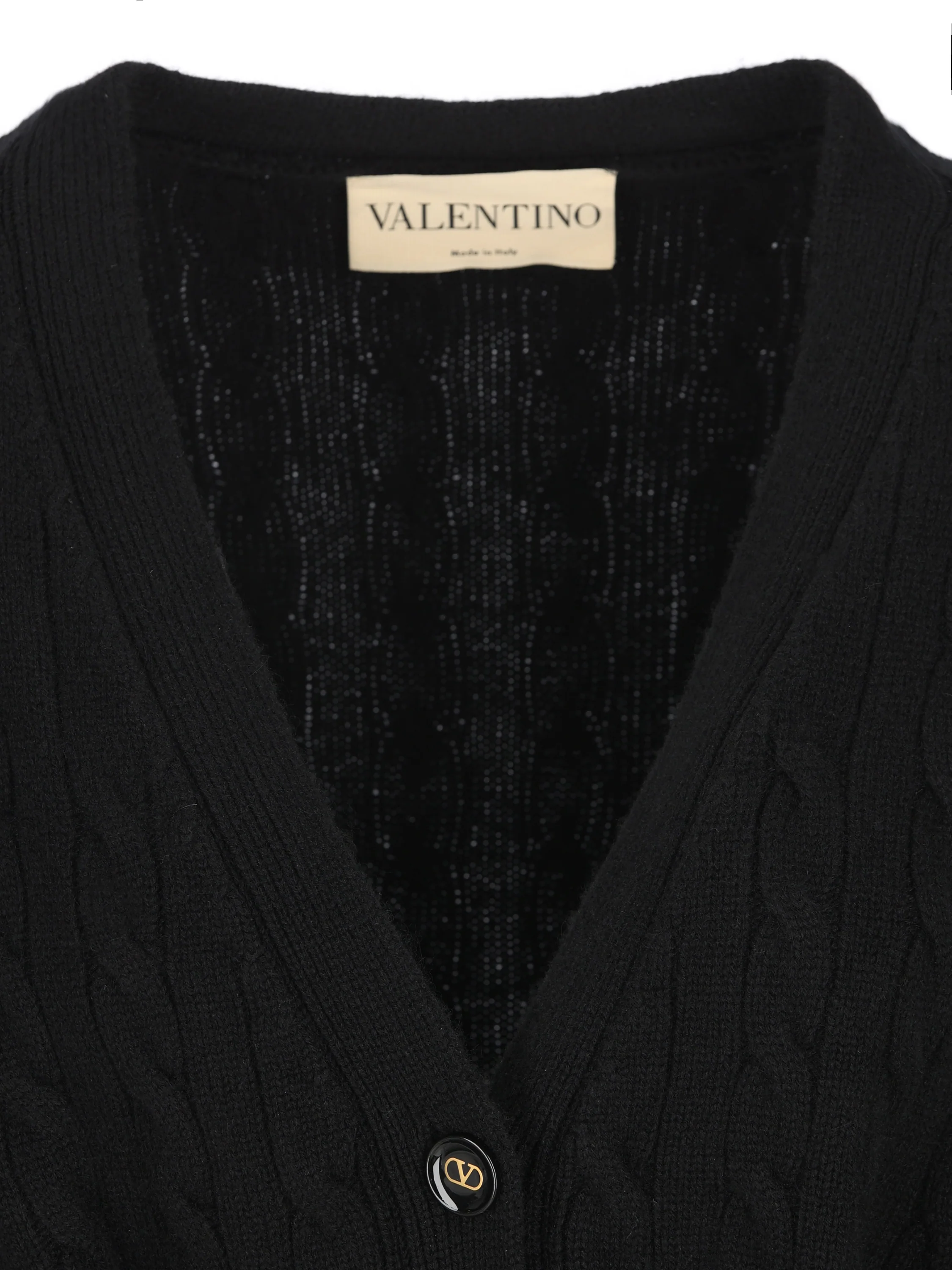 Cardigan realizzato in cashmere. 9B3KA16DAB9 0NO VALENTINO GARAVANI