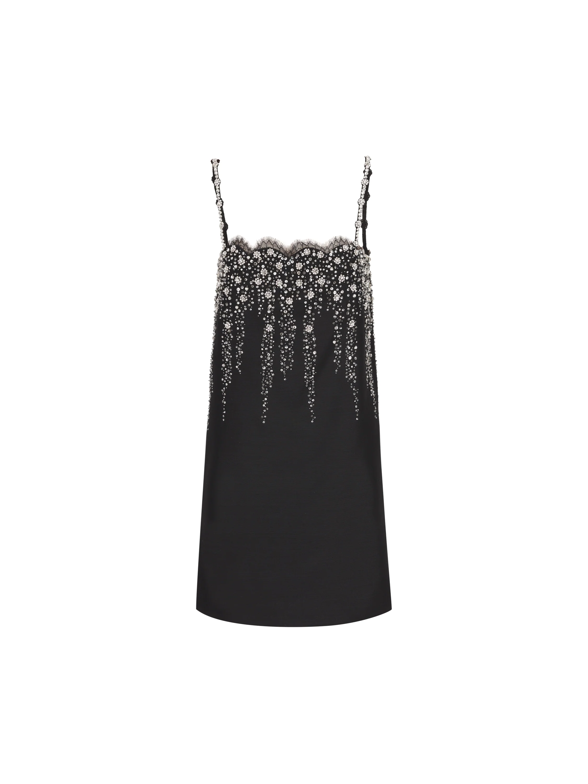 Valentino Garavani Abito Corto in Crepe Couture Ricamato 9B3VAH881CF NUD VALENTINO GARAVANI 