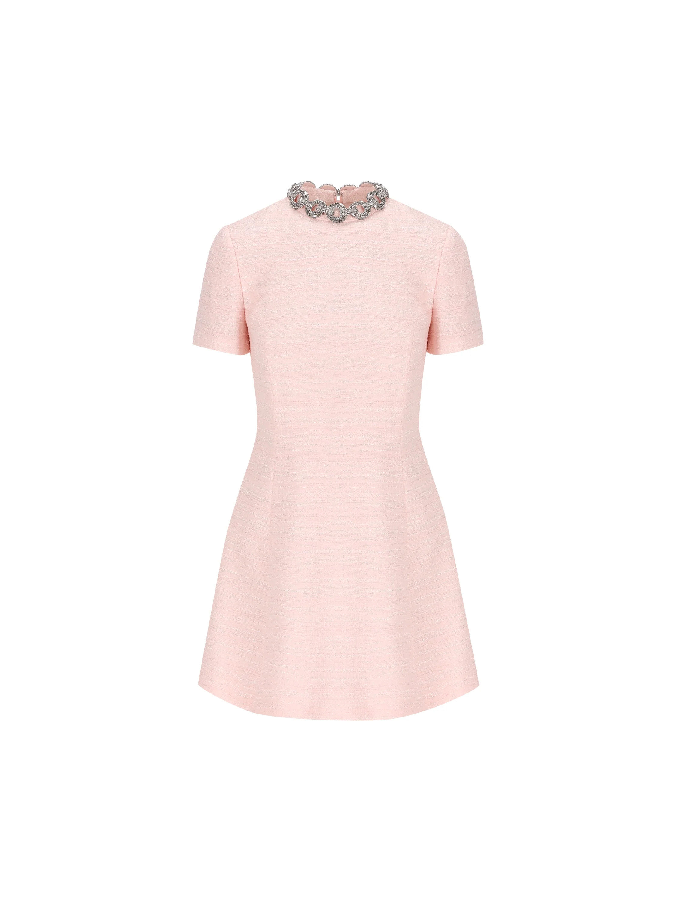 Abito corto in crinkle cotton. 9B3VAKH1A99 5FE VALENTINO GARAVANI 
