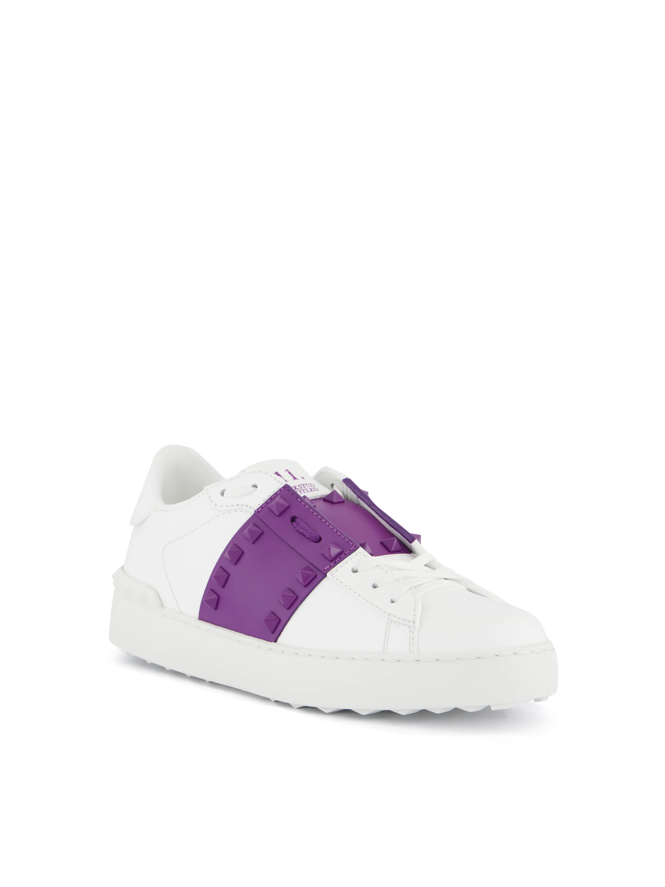 Sneaker Rockstud Untitled In Vitello Con Borchie In Tono 9W0S0A01LTU YT4 VALENTINO GARAVANI