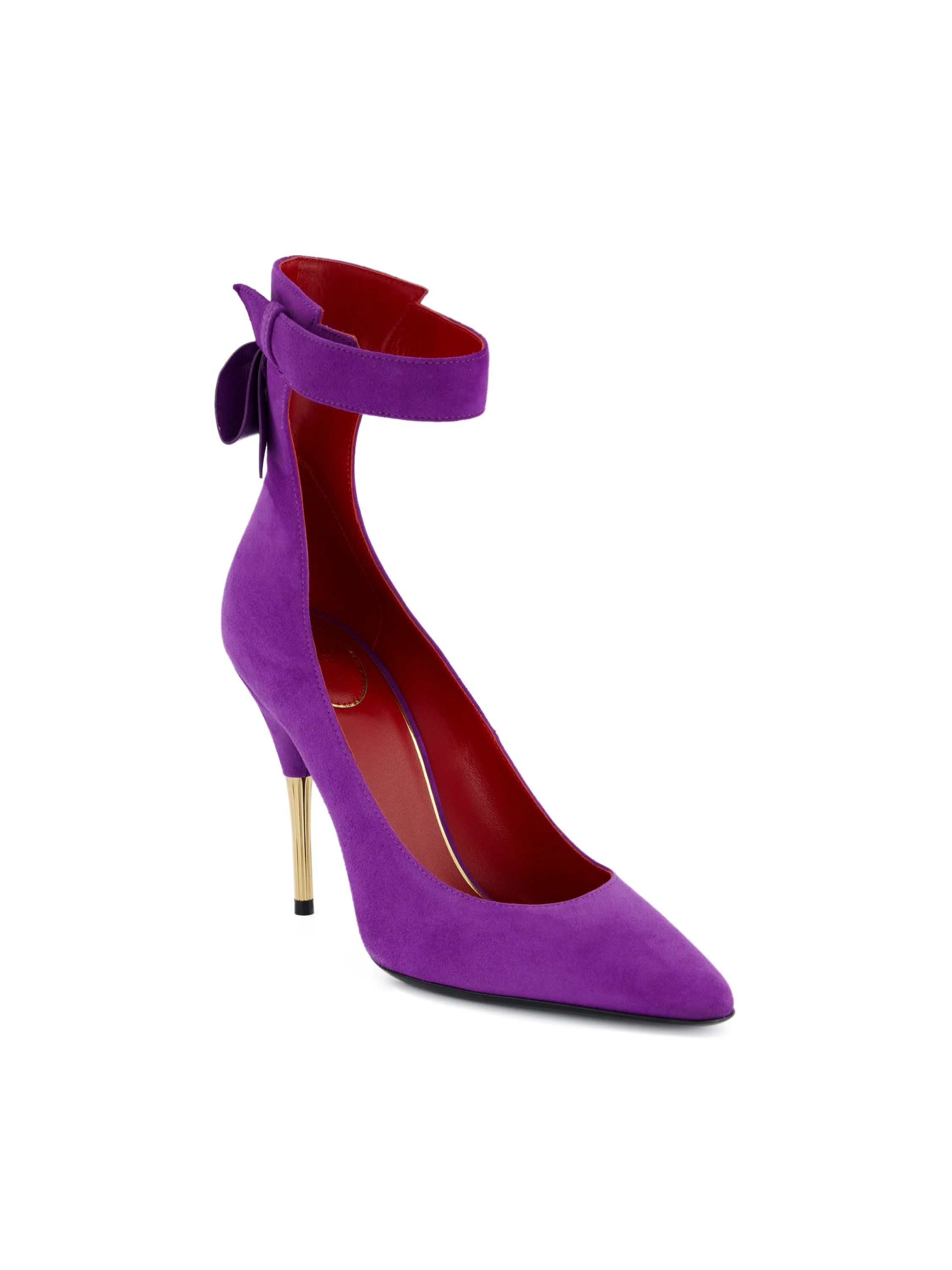 Décolleté Valentino Garavani Fatale in camoscio 9W0S0QI9DLL 817 VALENTINO GARAVANI